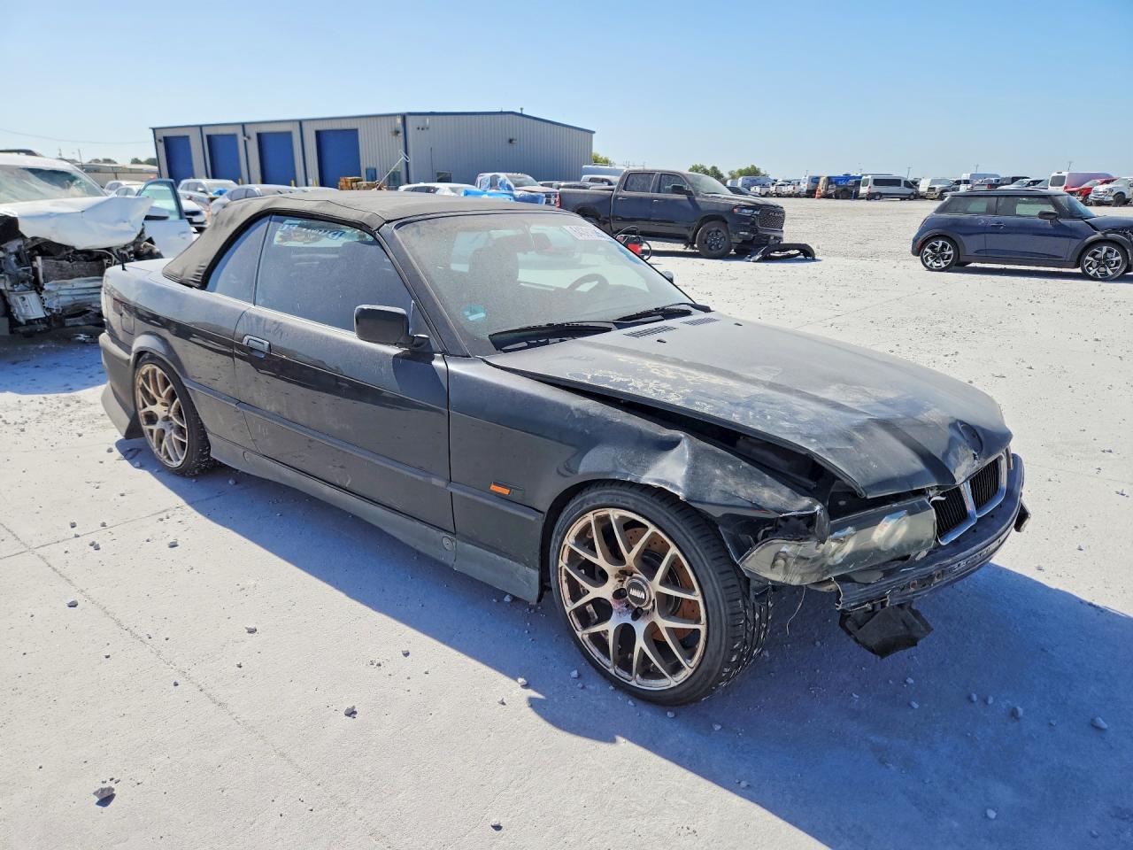 1995 Bmw 325 Ic Automatic Black vin: WBABJ6329SJD44350