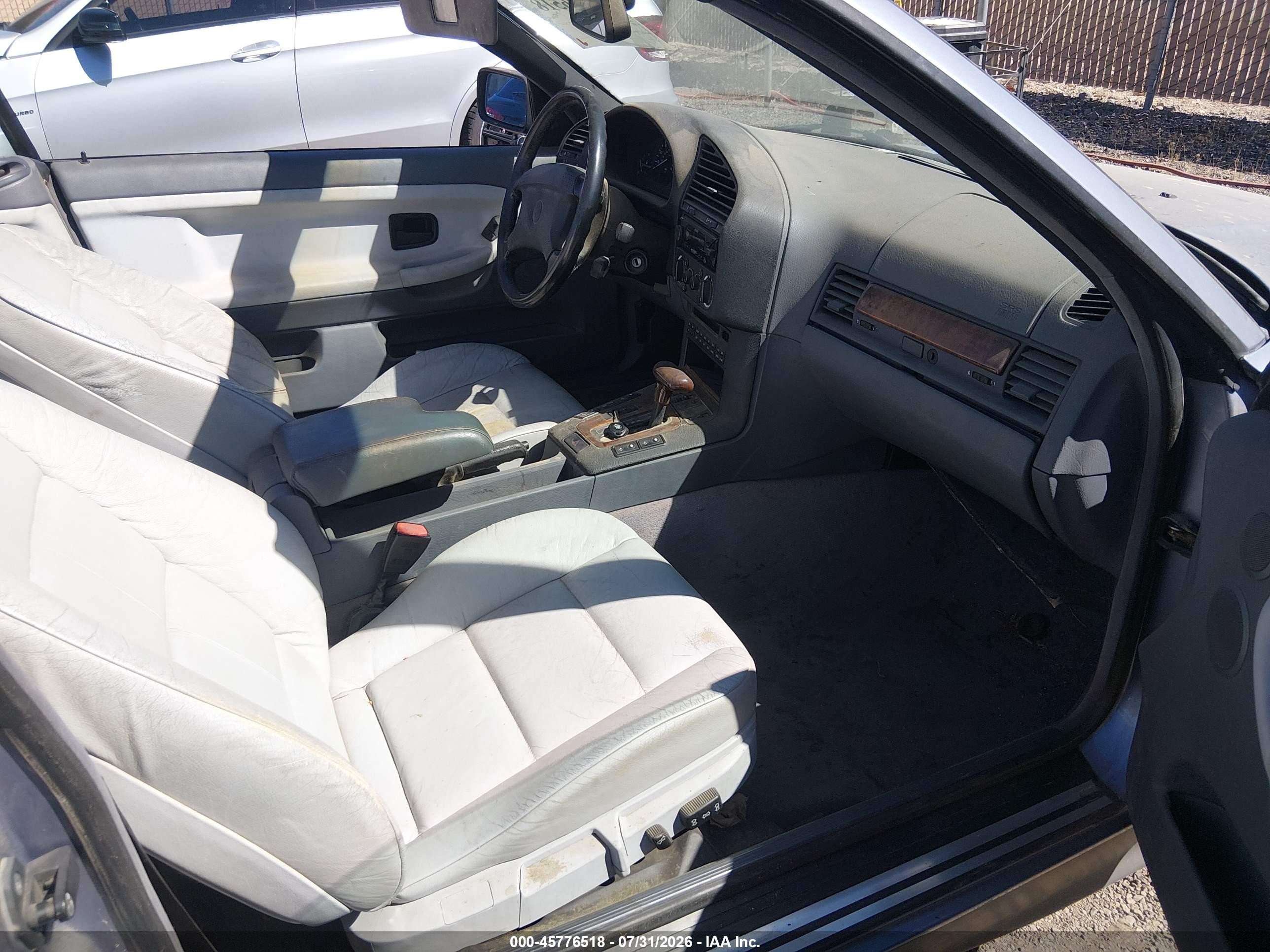 1995 Bmw 325 Ic Automatic Blue vin: WBABJ632XSJD42476