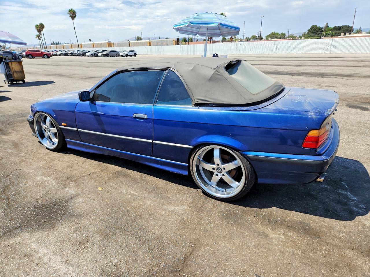 1998 Bmw 323 Ic Blue vin: WBABJ7329WEA15202
