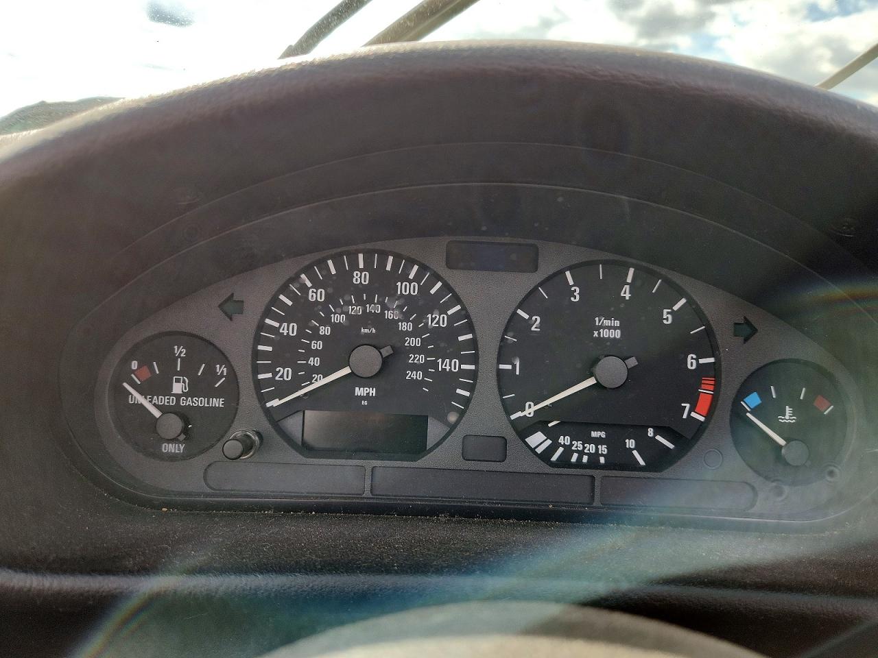 1999 Bmw 323 Ic Черный vin: WBABJ7331XEA19593