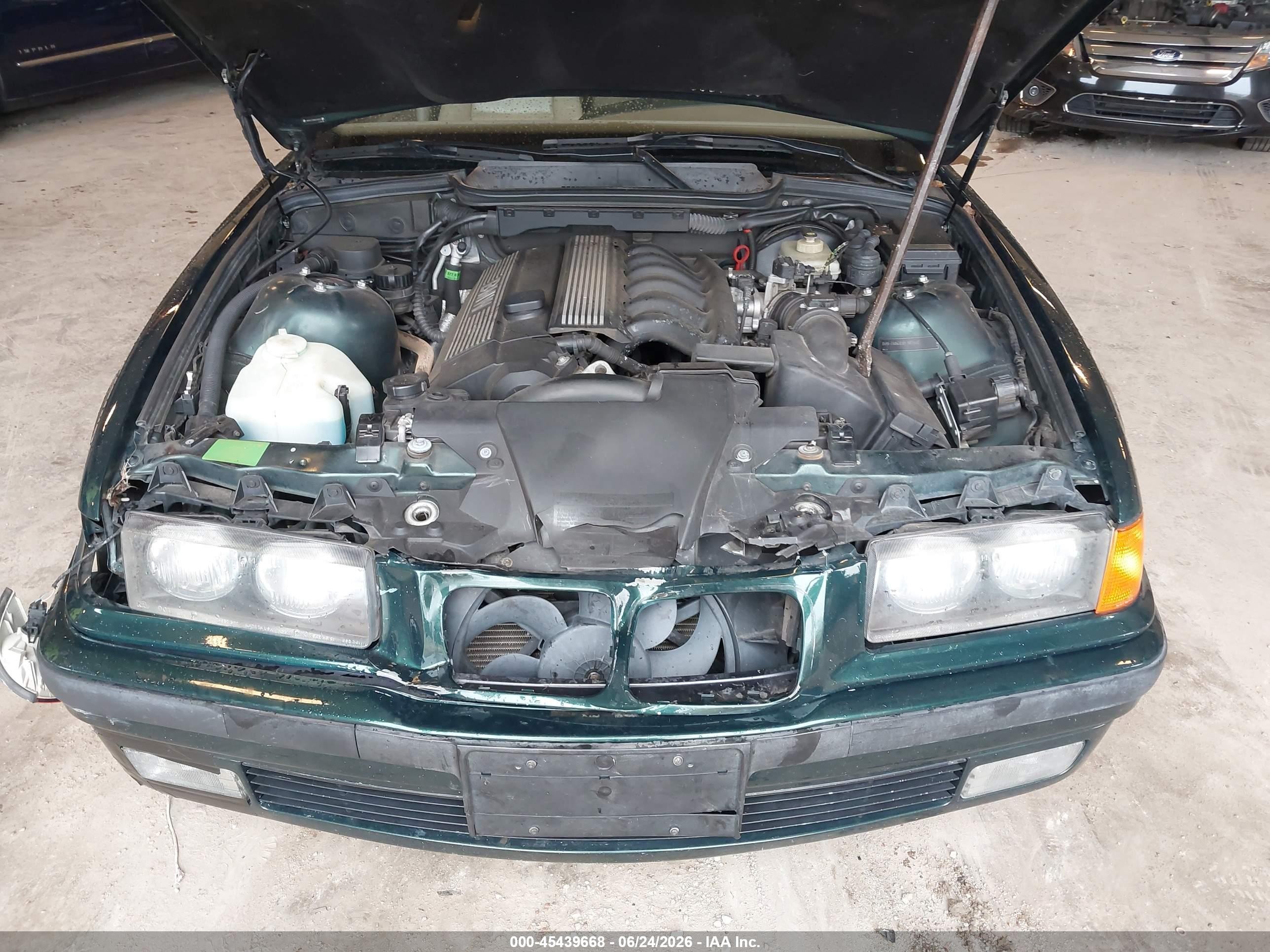 1999 Bmw 323ic   Green vin: WBABJ7338XEA18263