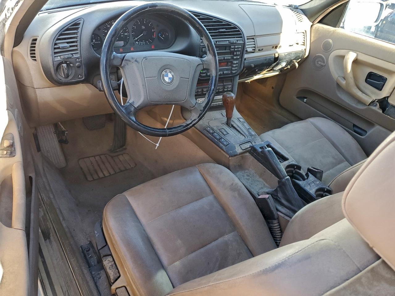 1998 Bmw 323 Ic Automatic White vin: WBABJ8321WEM21364