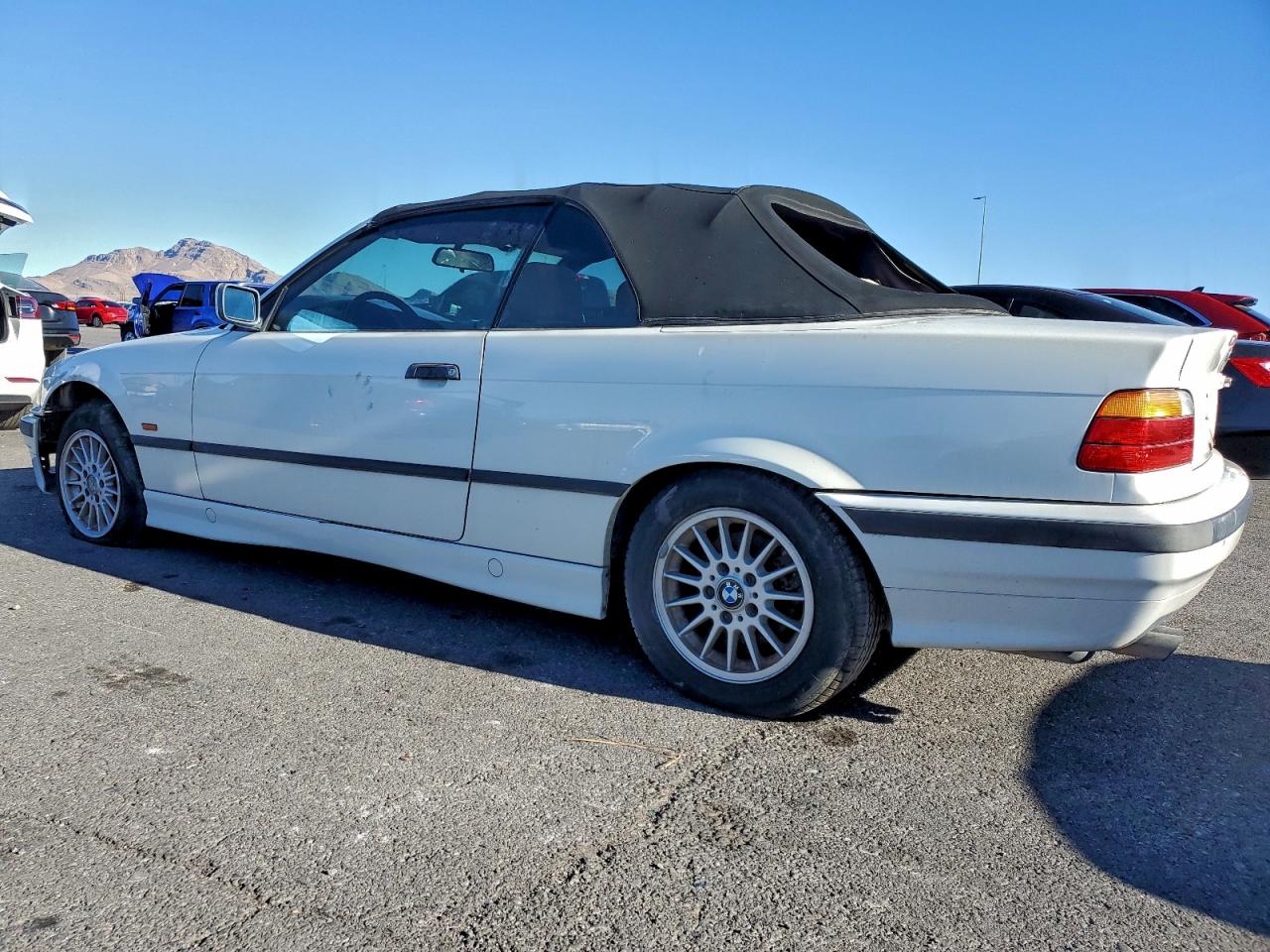 1998 Bmw 323 Ic Automatic White vin: WBABJ8321WEM21364