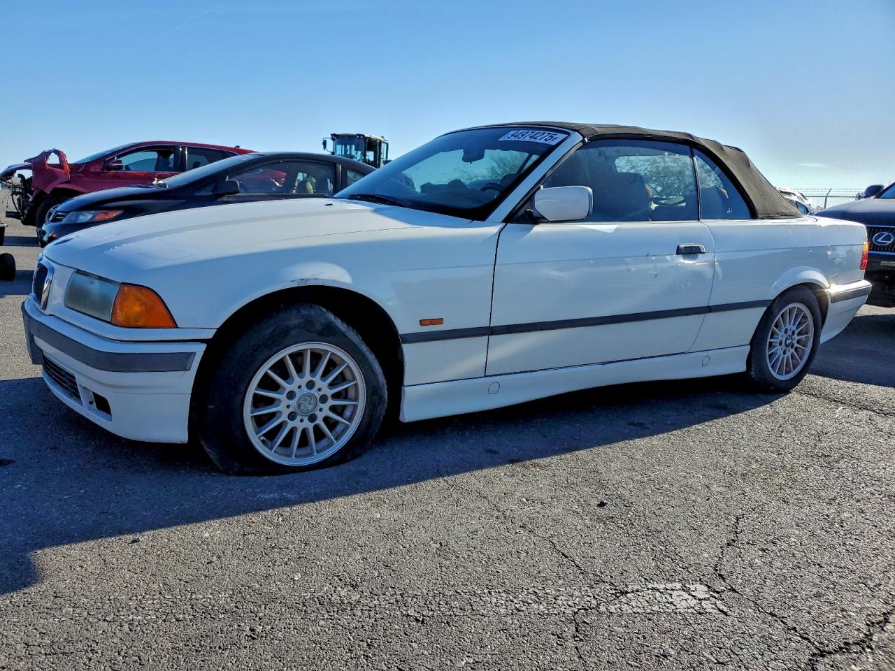 1998 Bmw 323 Ic Automatic White vin: WBABJ8321WEM21364