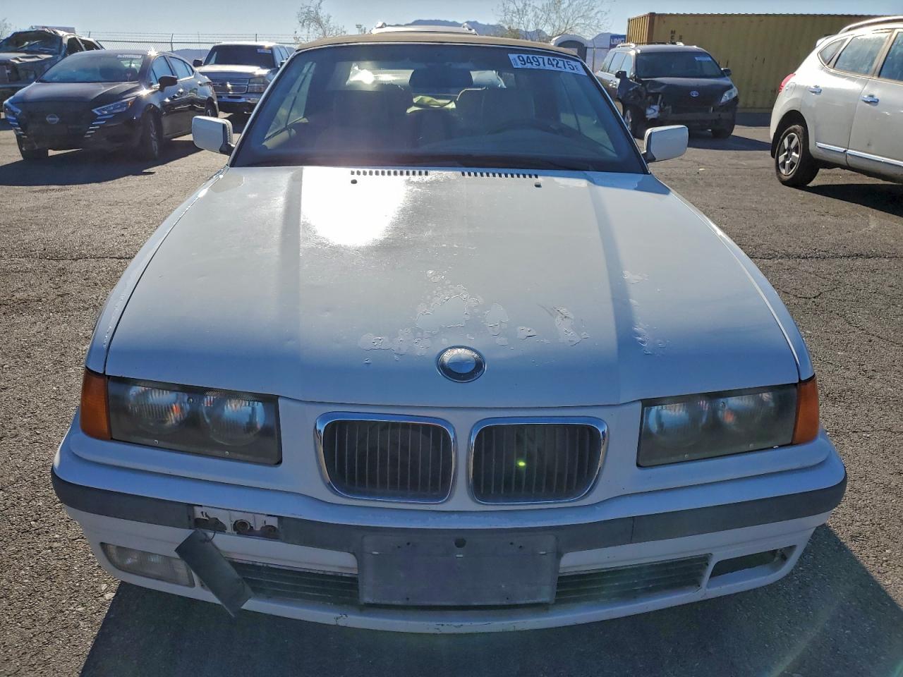 1998 Bmw 323 Ic Automatic White vin: WBABJ8321WEM21364