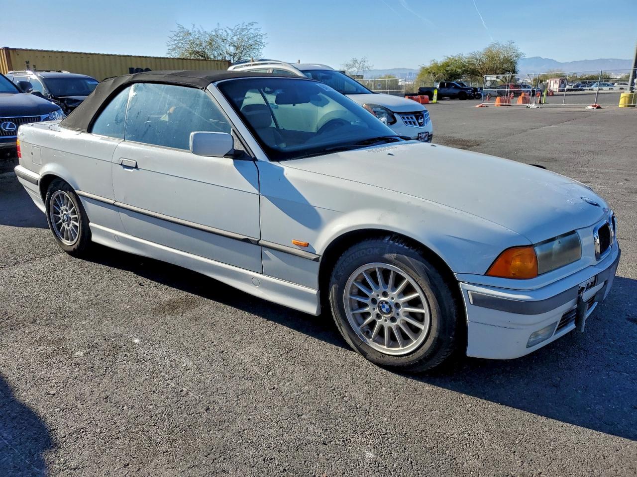 1998 Bmw 323 Ic Automatic White vin: WBABJ8321WEM21364