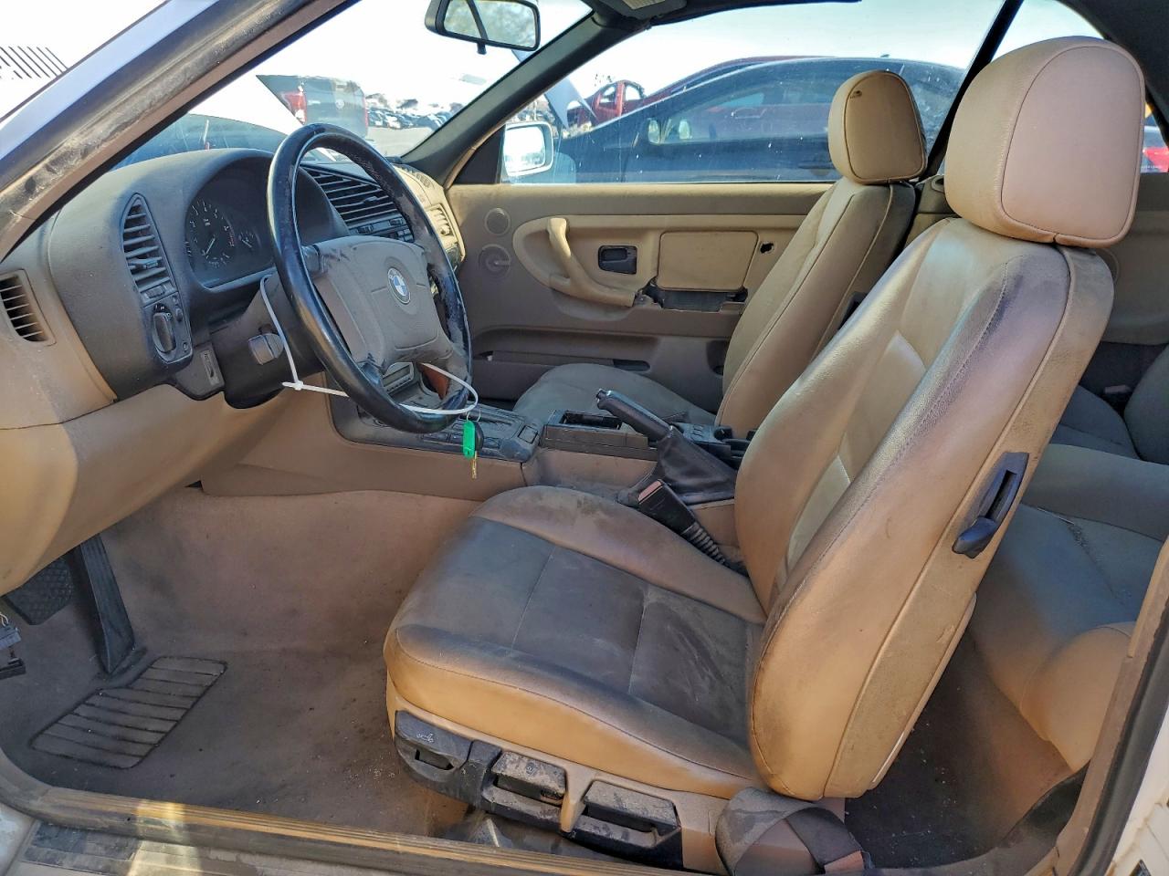 1998 Bmw 323 Ic Automatic White vin: WBABJ8321WEM21364