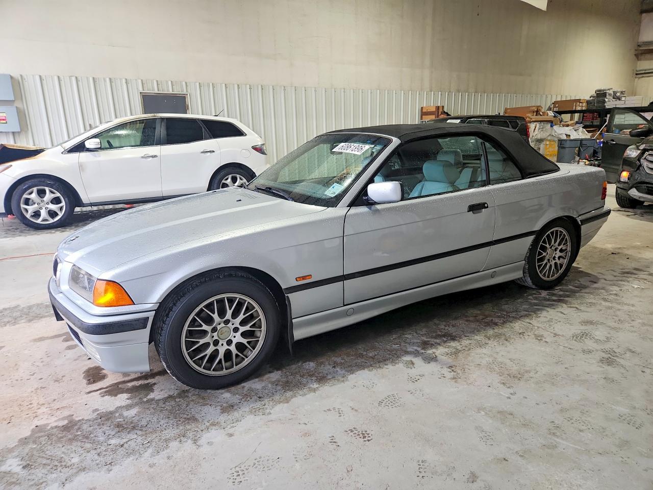 1998 Bmw 323 Ic Automatic Silver vin: WBABJ8322WEM21728