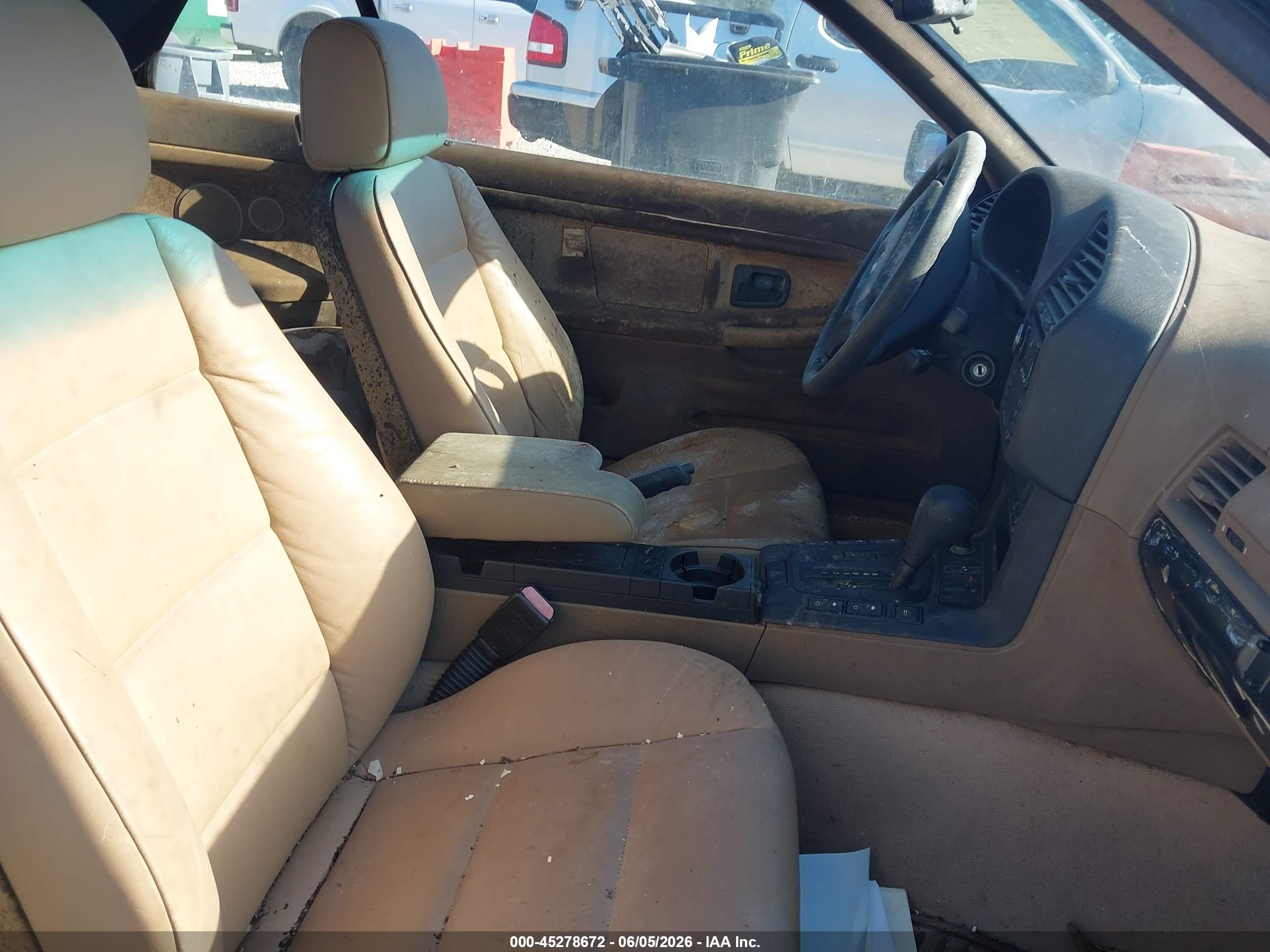 1998 Bmw 323ic Green vin: WBABJ832XWEM21024