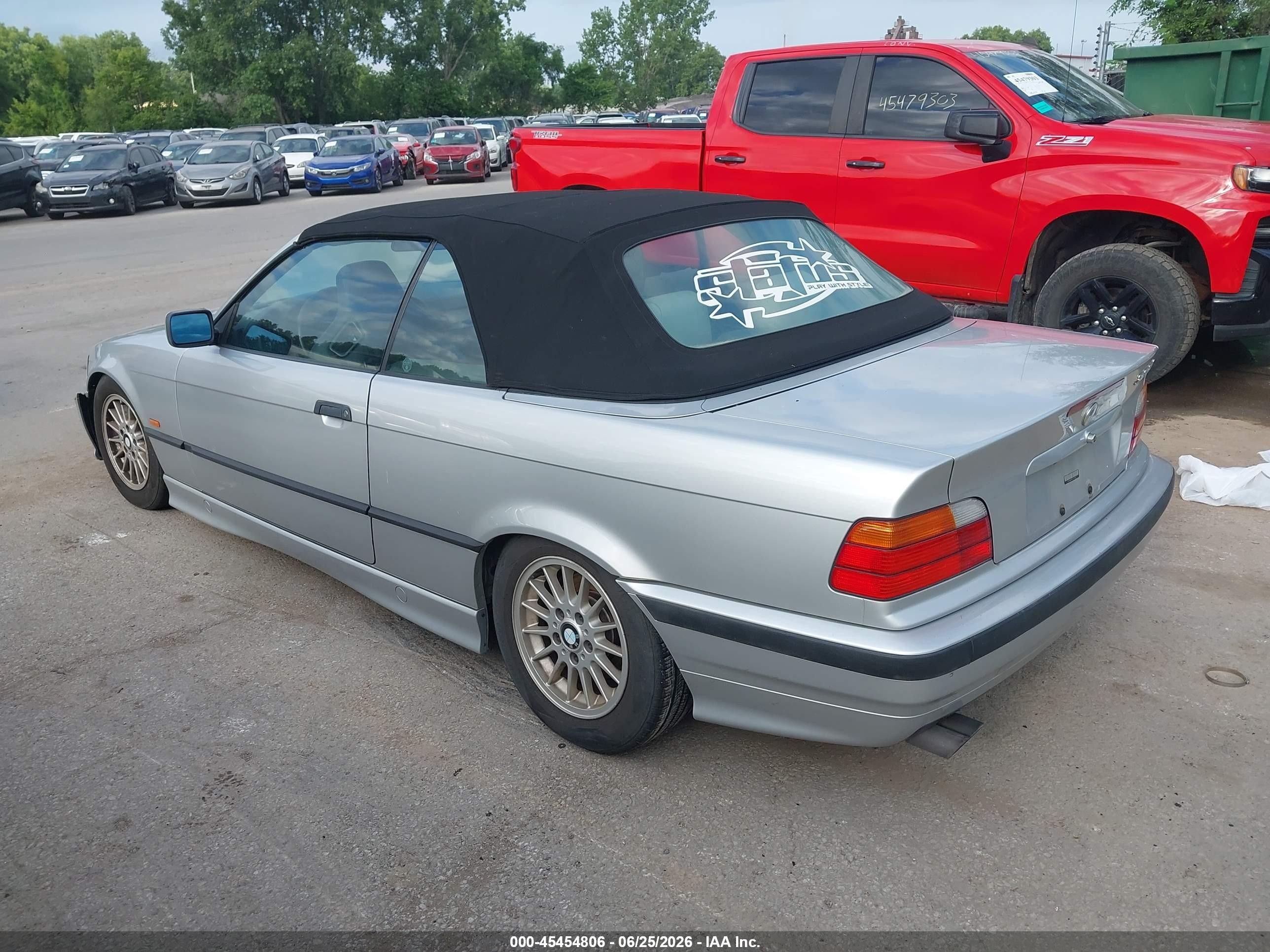 1999 Bmw 323ic   Gray vin: WBABJ8332XEM23392