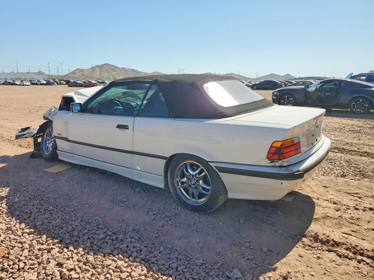 1999 Bmw 323 Ic Automatic White vin: WBABJ8332XEM24381