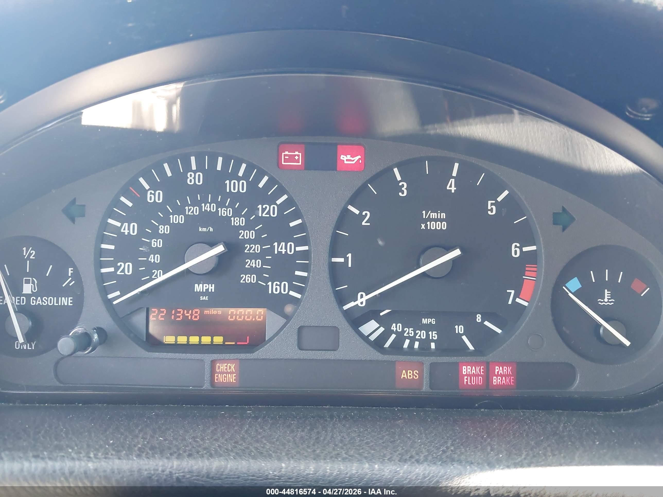 1995 Bmw 318 Ic Automatic Green vin: WBABK6325SED18205