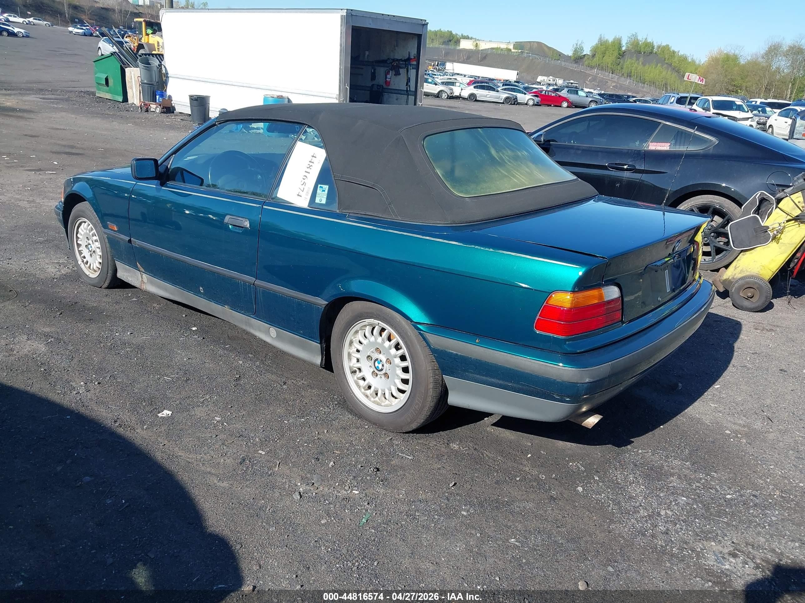 1995 Bmw 318 Ic Automatic Green vin: WBABK6325SED18205