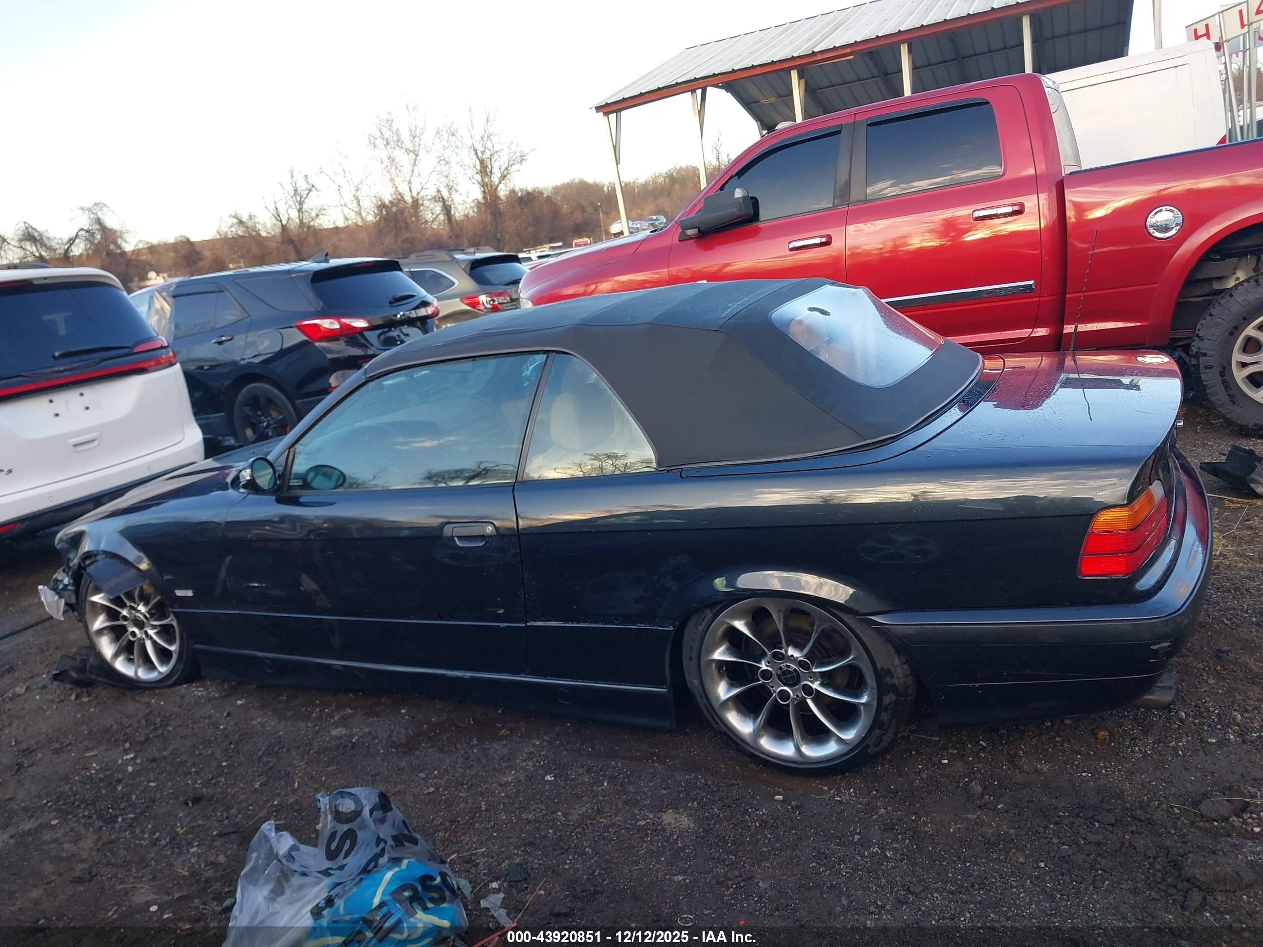 1998 Bmw 328ic   Black vin: WBABK7324WET65654