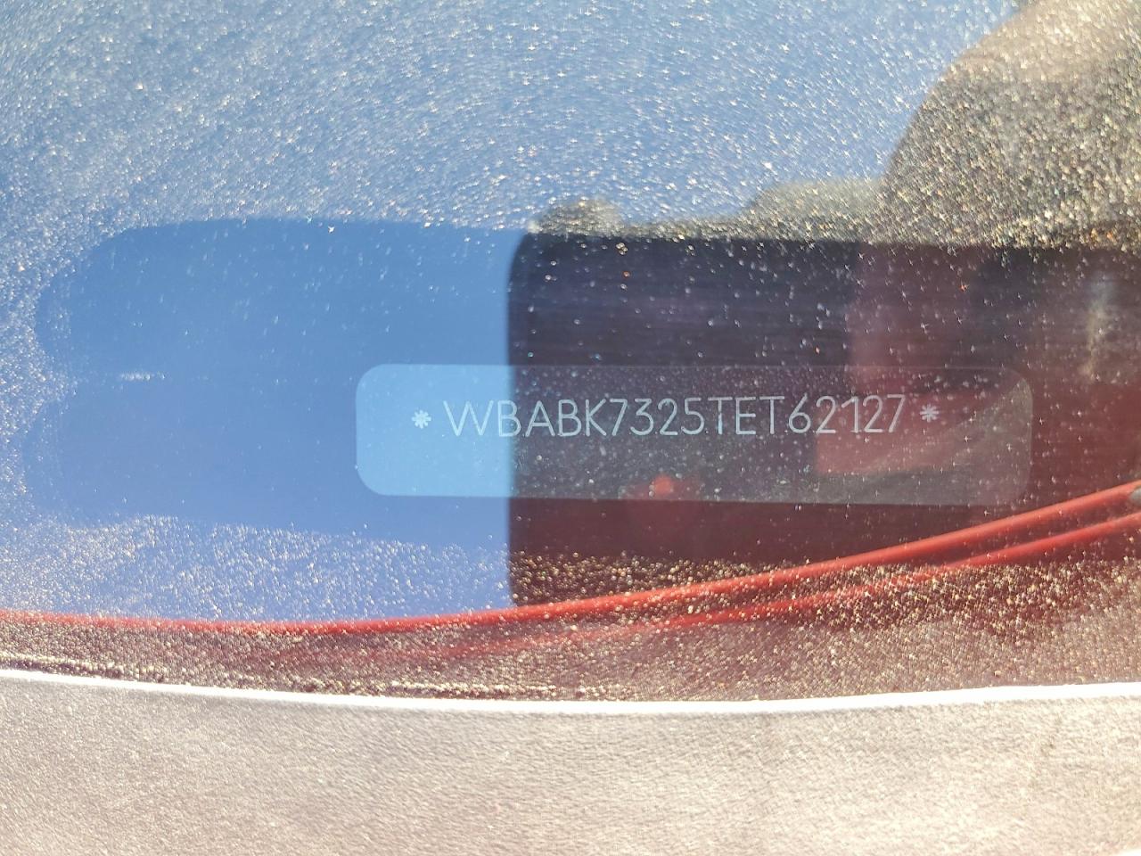 1996 Bmw 328 Ic Red vin: WBABK7325TET62127
