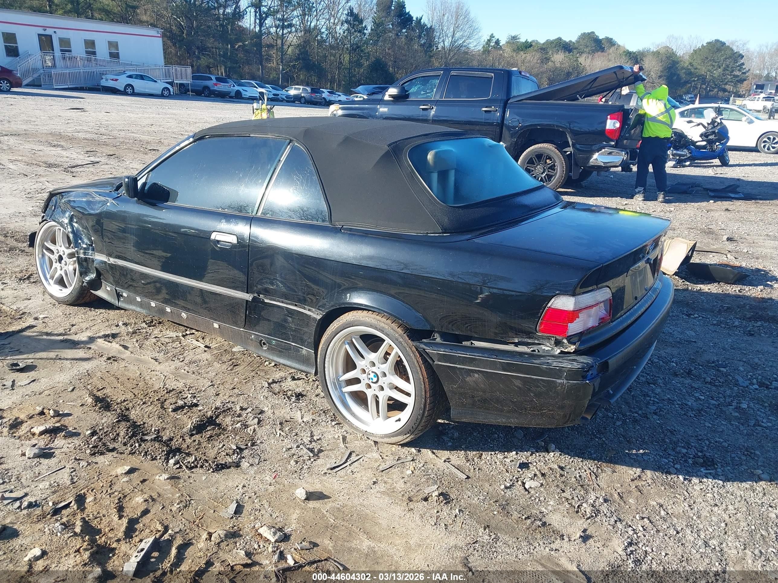 1997 Bmw 328ic   Черный vin: WBABK7325VET63412