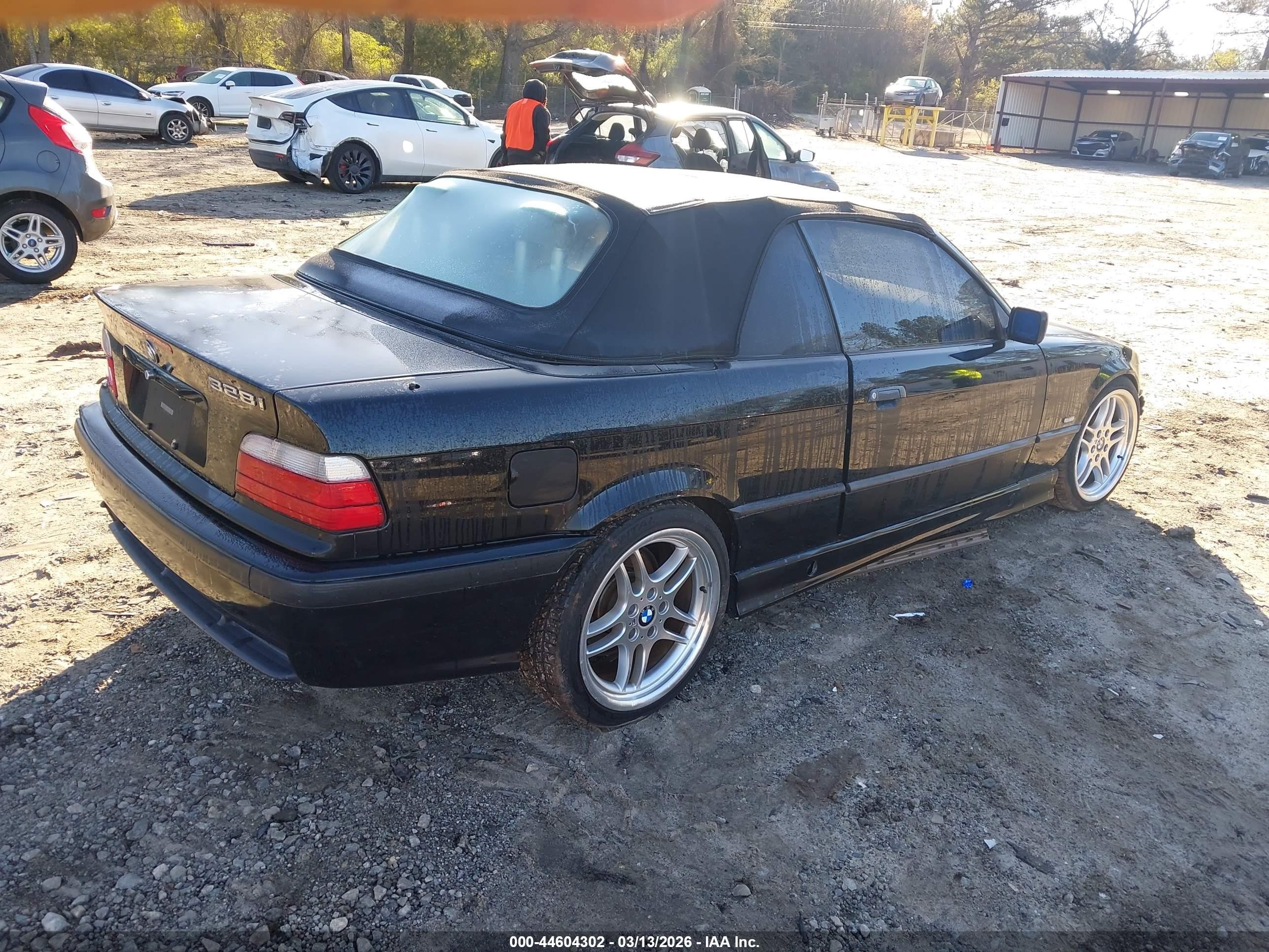 1997 Bmw 328ic   Черный vin: WBABK7325VET63412