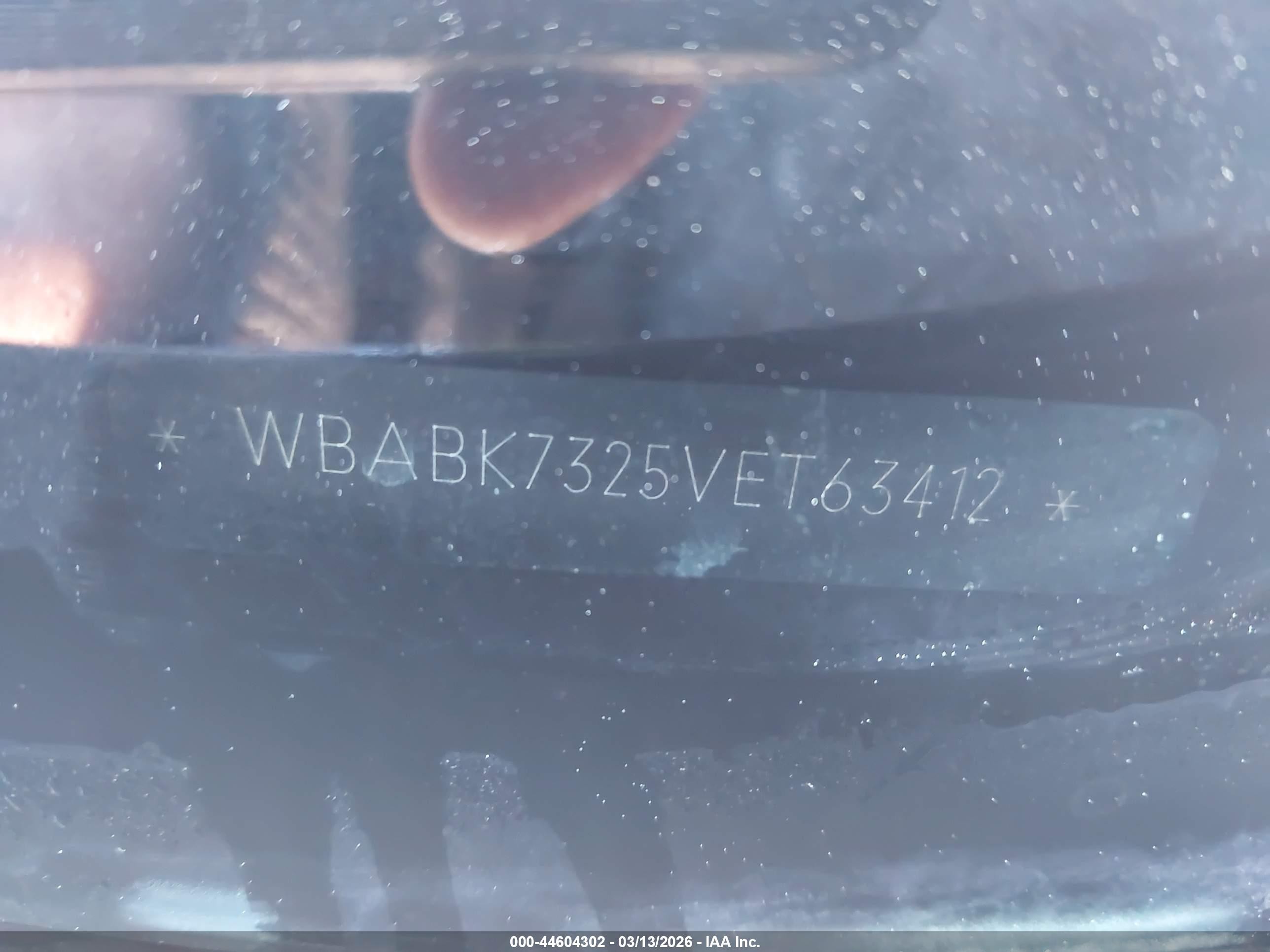 1997 Bmw 328ic   Черный vin: WBABK7325VET63412