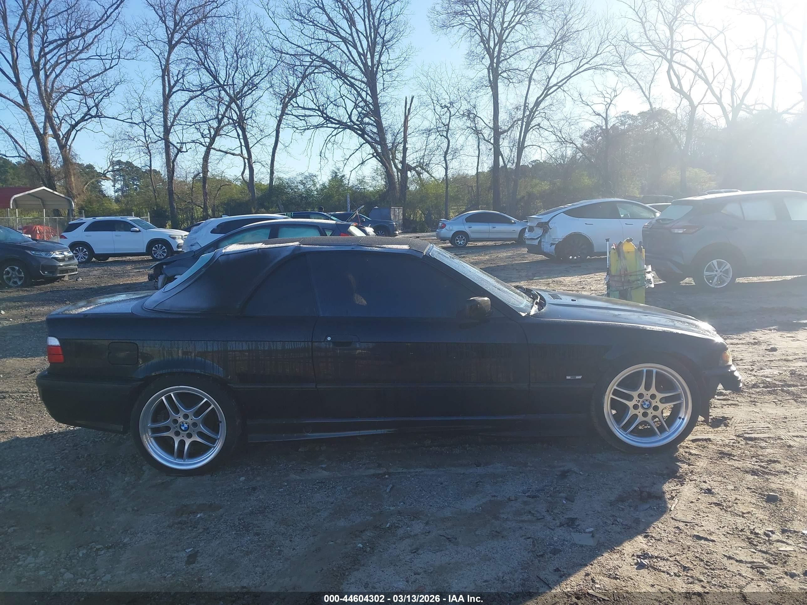 1997 Bmw 328ic   Черный vin: WBABK7325VET63412