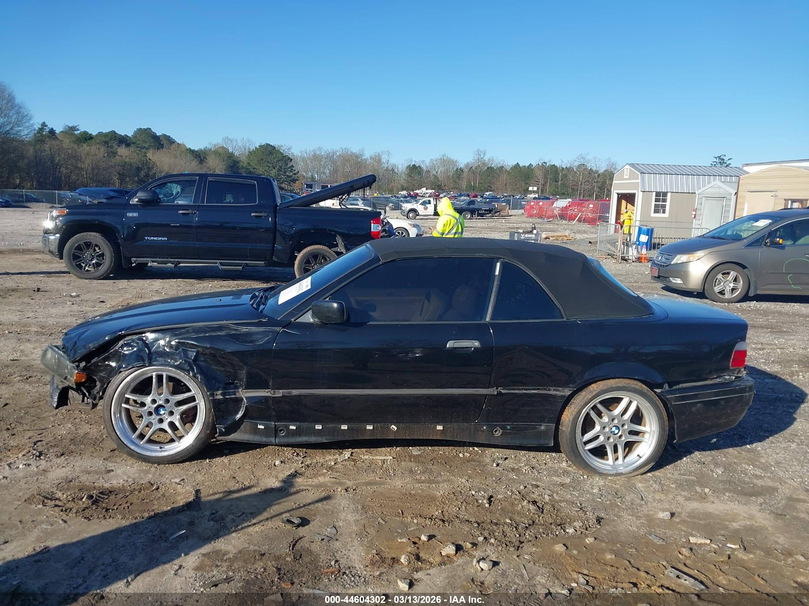 1997 Bmw 328ic   Черный vin: WBABK7325VET63412