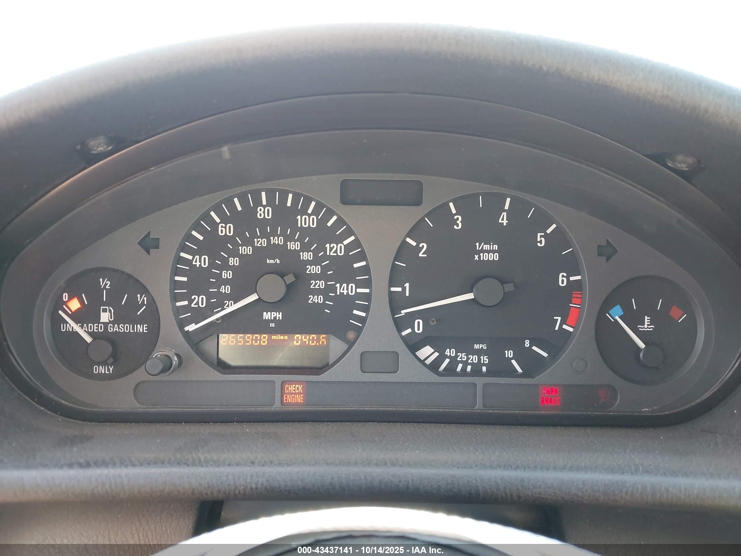 1996 Bmw 328 Ic White vin: WBABK7327TET60900