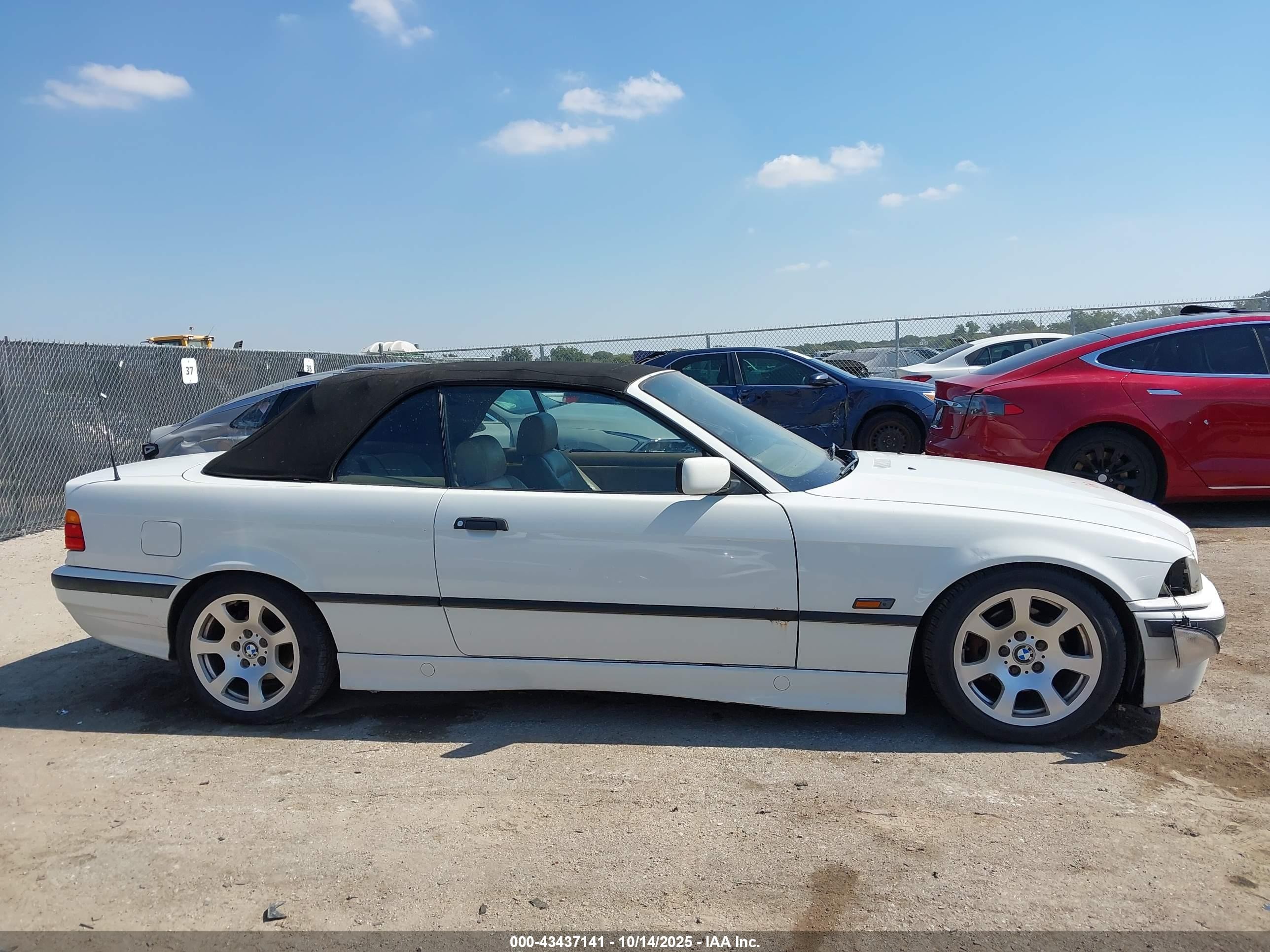 1996 Bmw 328 Ic White vin: WBABK7327TET60900