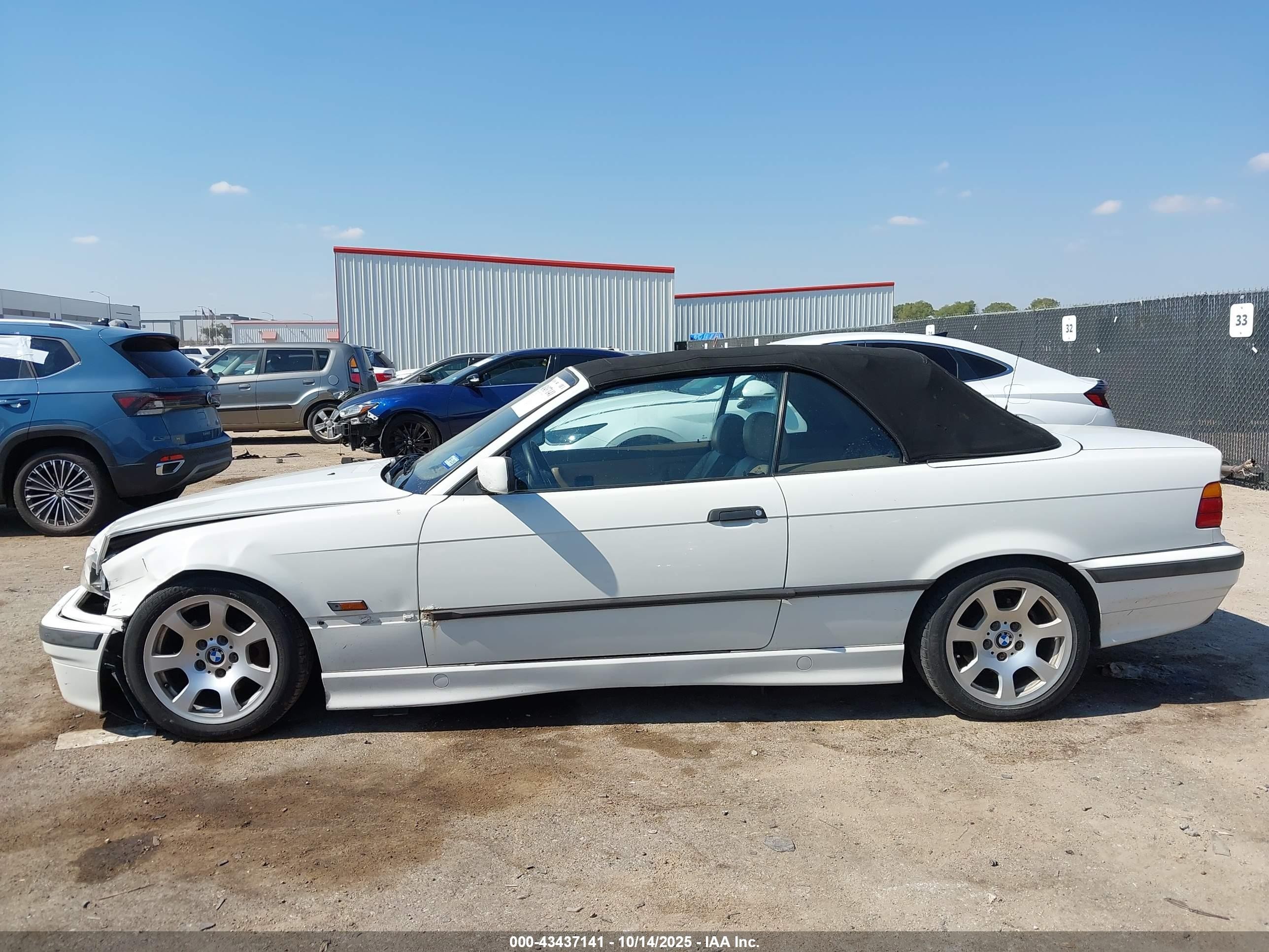 1996 Bmw 328 Ic White vin: WBABK7327TET60900