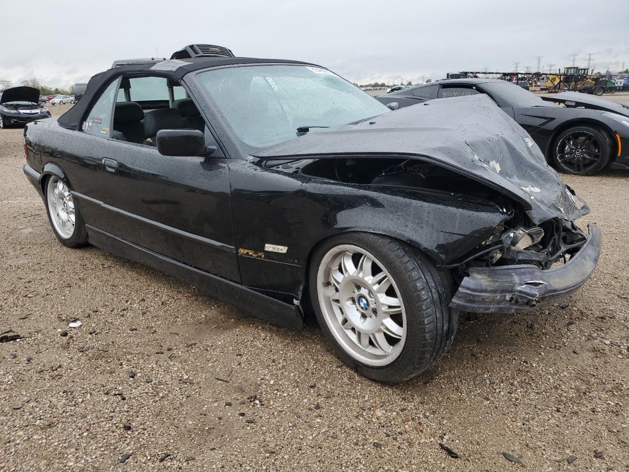 1996 Bmw 328 Ic Черный vin: WBABK7328TET61795