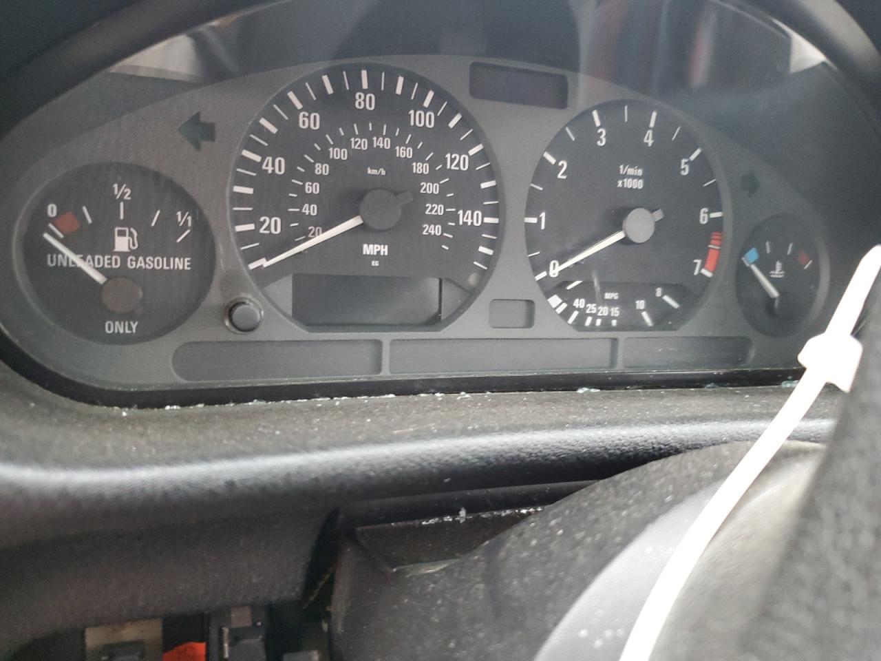 1996 Bmw 328 Ic Черный vin: WBABK7328TET61795