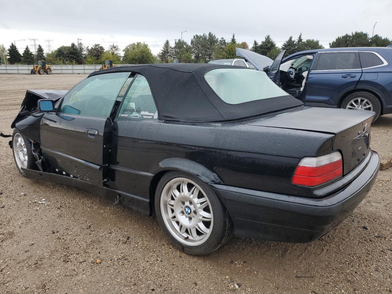 1996 Bmw 328 Ic Черный vin: WBABK7328TET61795