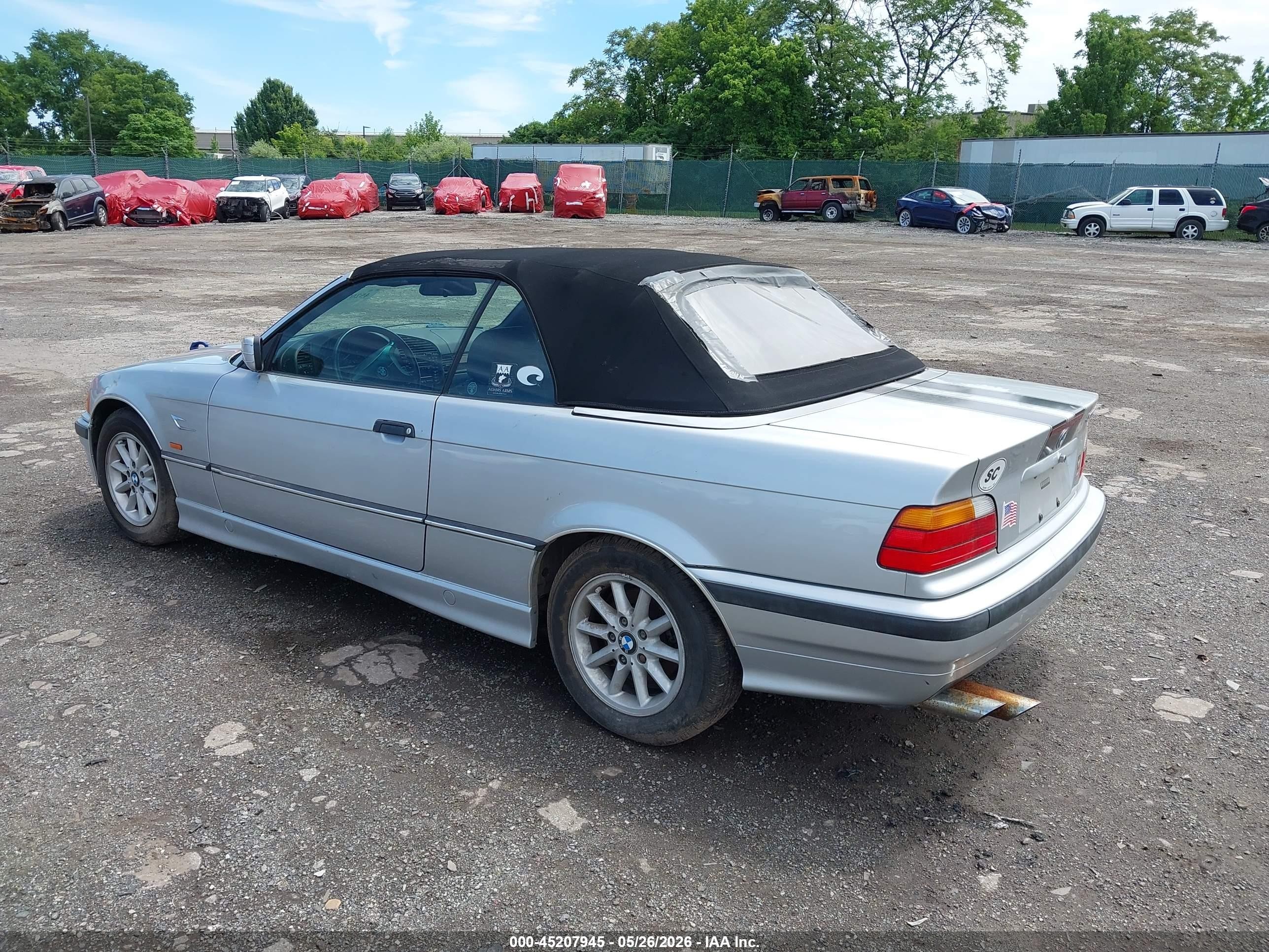 1999 Bmw 328ic   Gray vin: WBABK7335XET67214