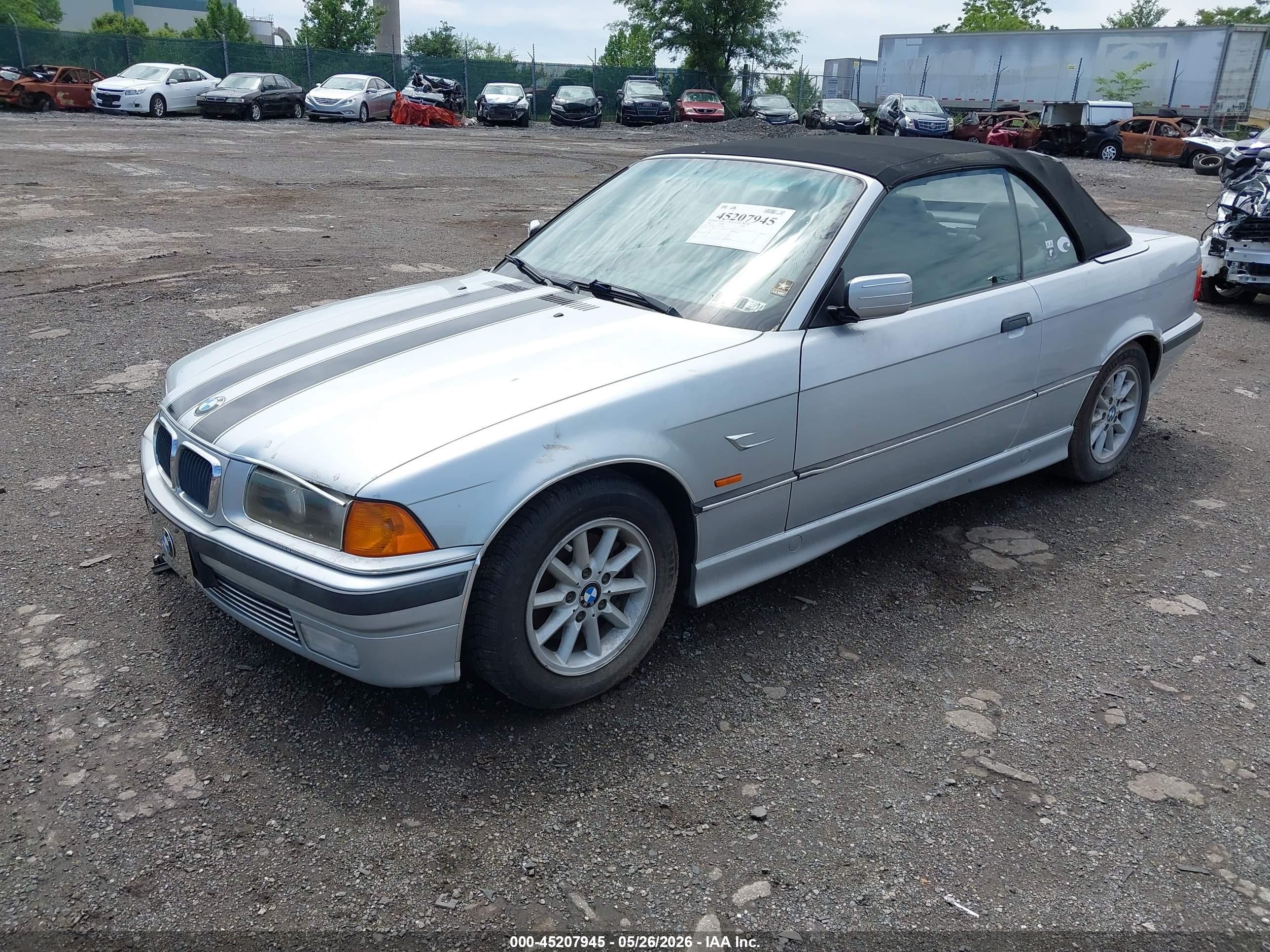 1999 Bmw 328ic   Gray vin: WBABK7335XET67214
