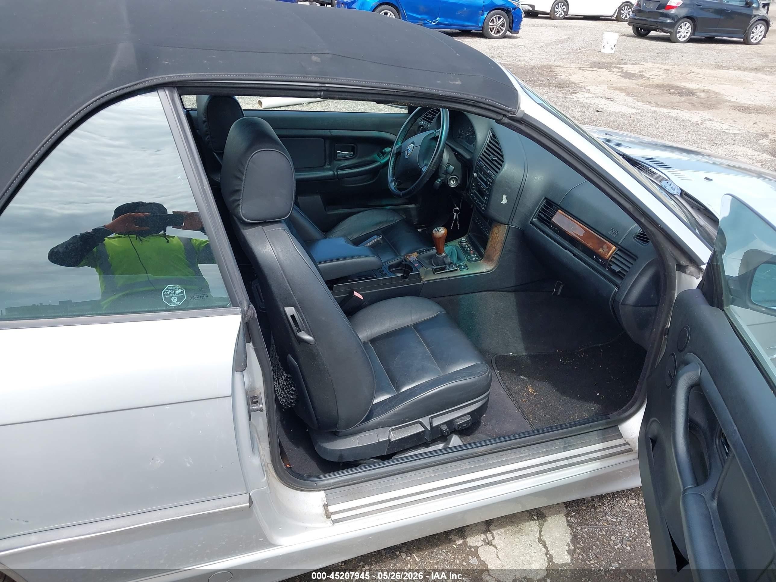1999 Bmw 328ic   Gray vin: WBABK7335XET67214