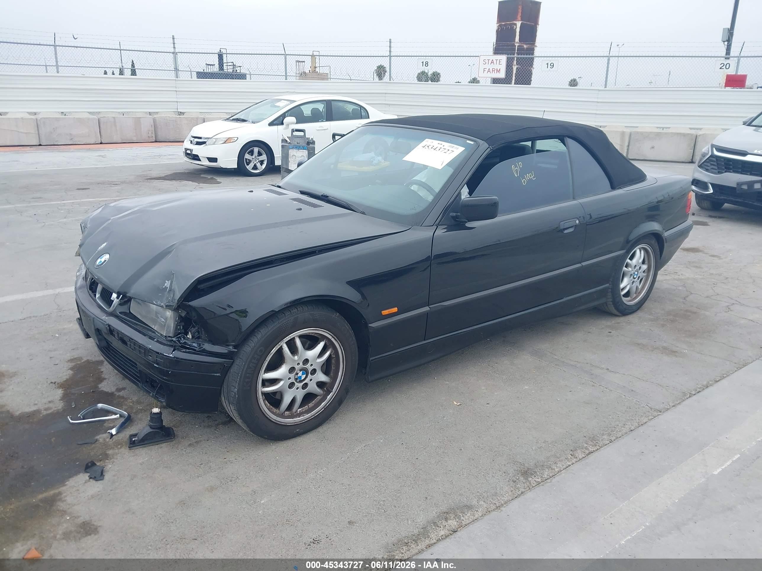 1999 Bmw 328ic   Black vin: WBABK7338XET67238
