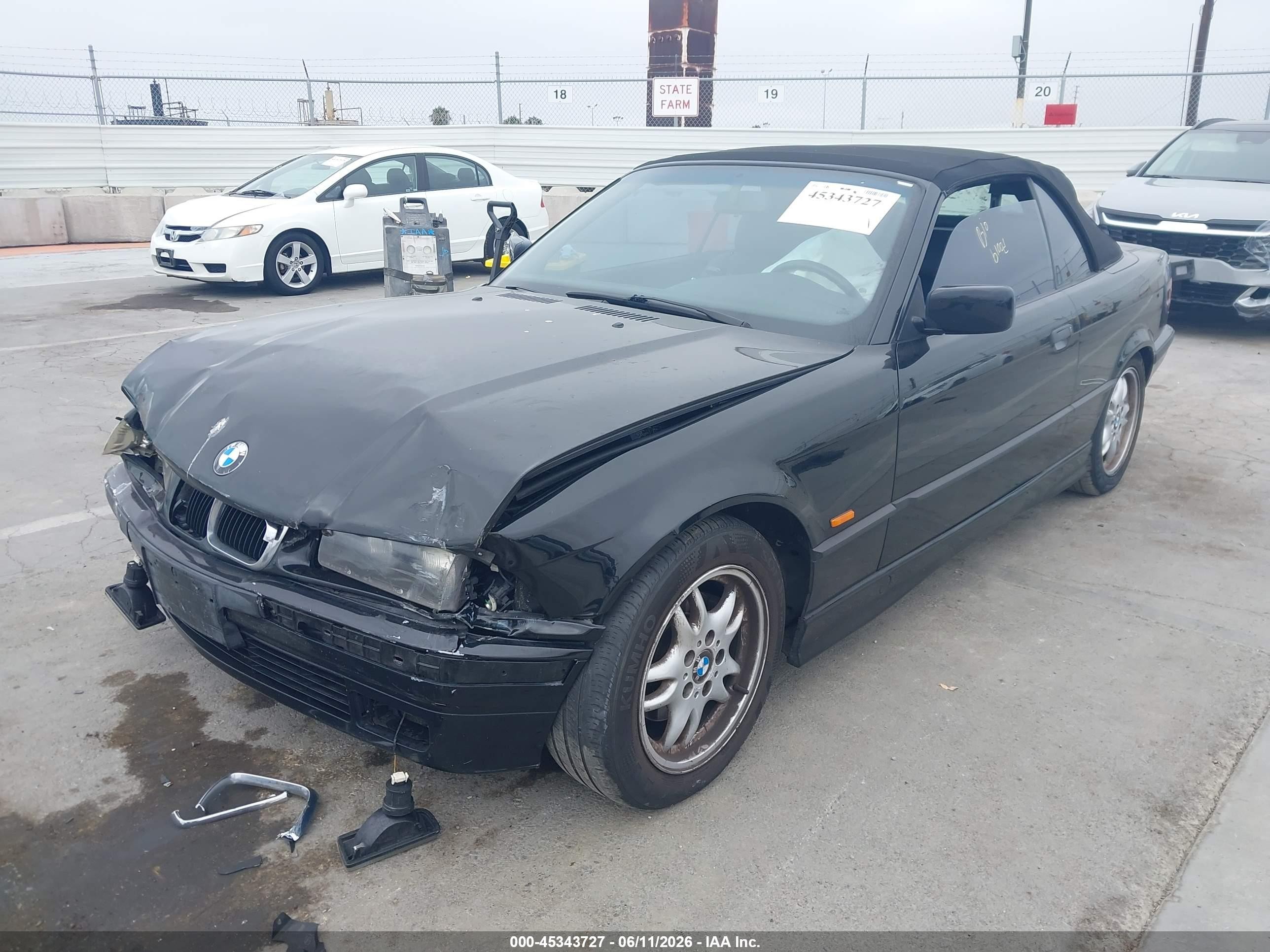 1999 Bmw 328ic   Black vin: WBABK7338XET67238