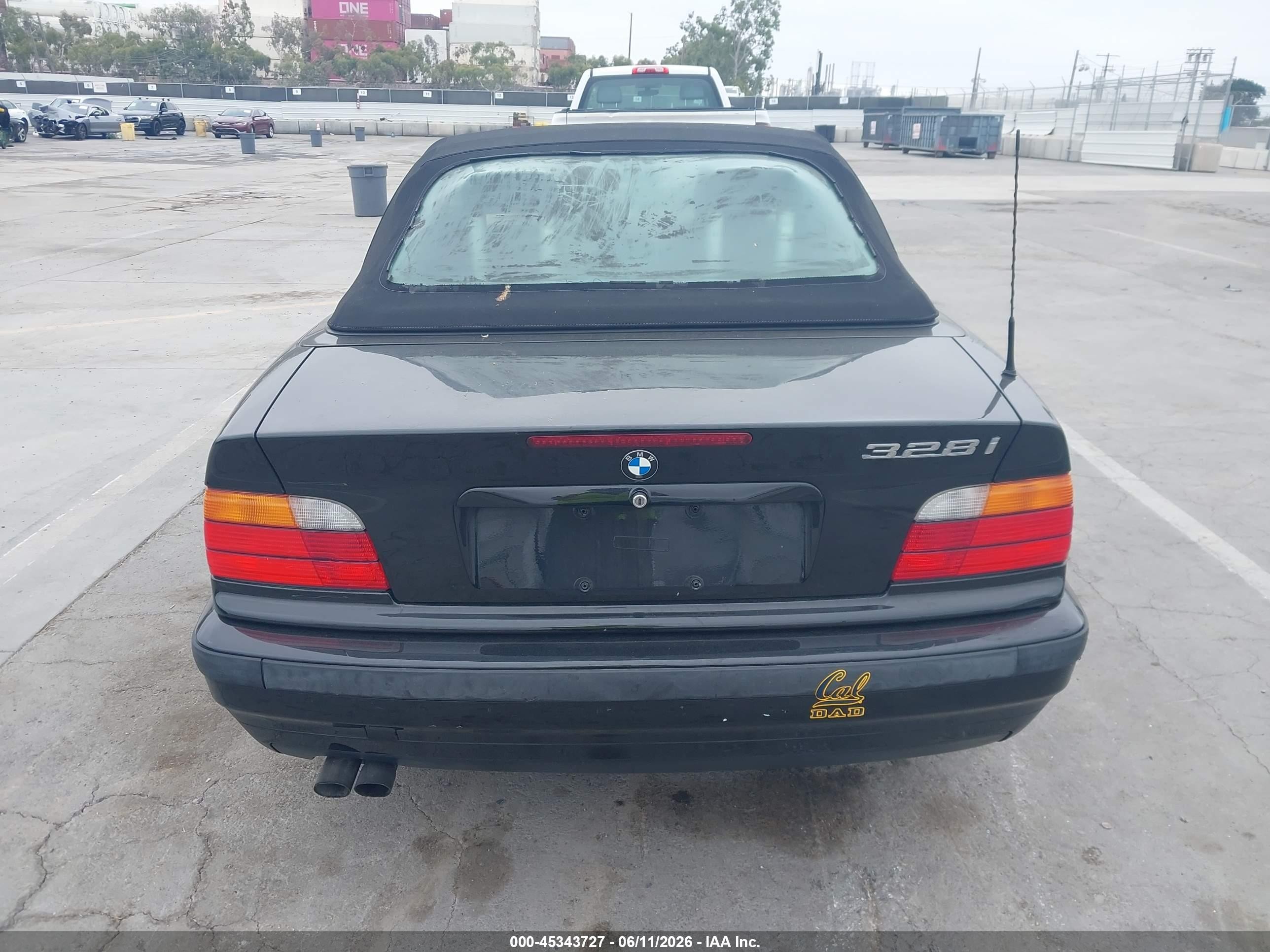 1999 Bmw 328ic   Black vin: WBABK7338XET67238