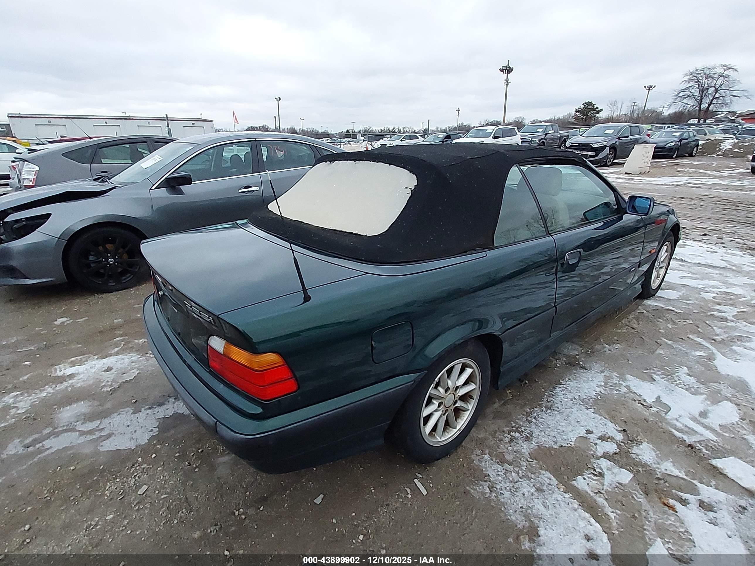 1999 Bmw 328ic   Зеленый vin: WBABK733XXET67130