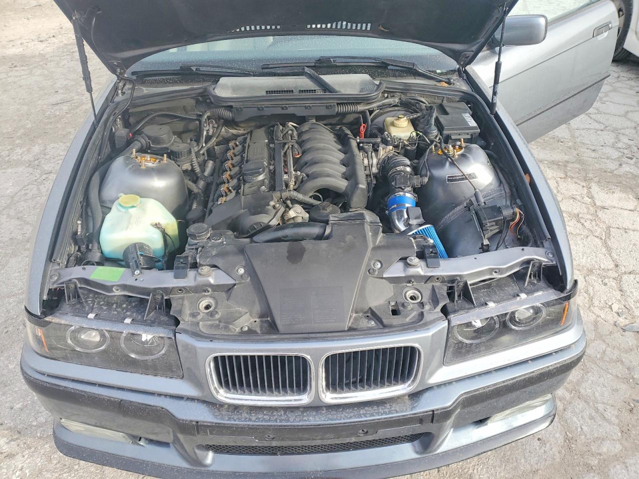 1996 Bmw 328 Ic Automatic Gray vin: WBABK8320TET94683