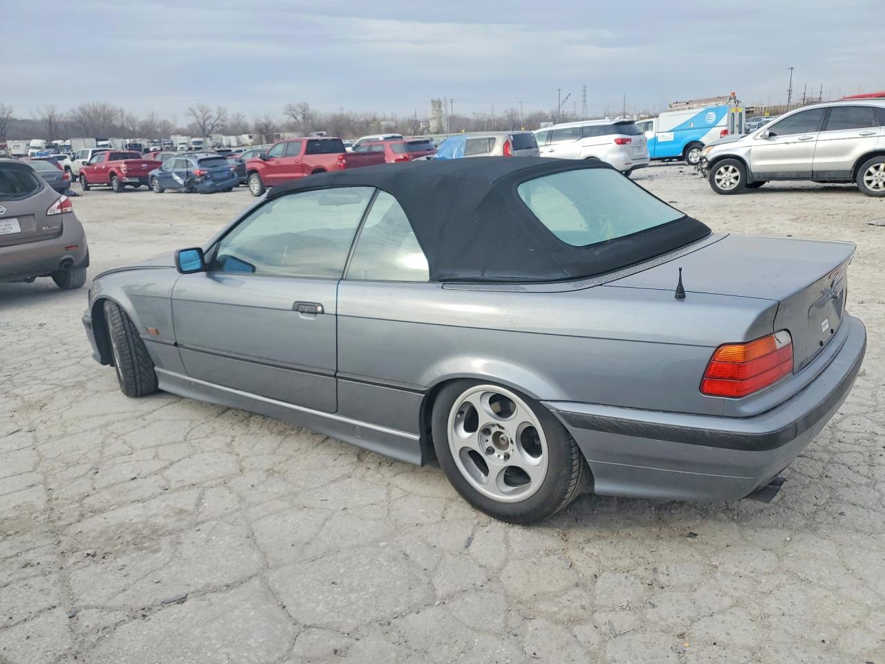 1996 Bmw 328 Ic Automatic Gray vin: WBABK8320TET94683