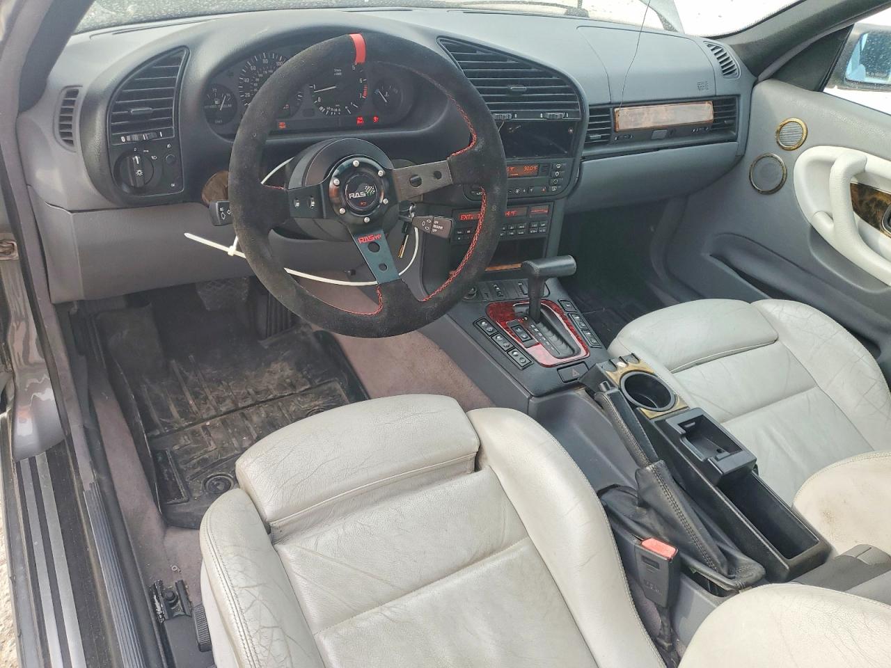 1996 Bmw 328 Ic Automatic Gray vin: WBABK8320TET94683