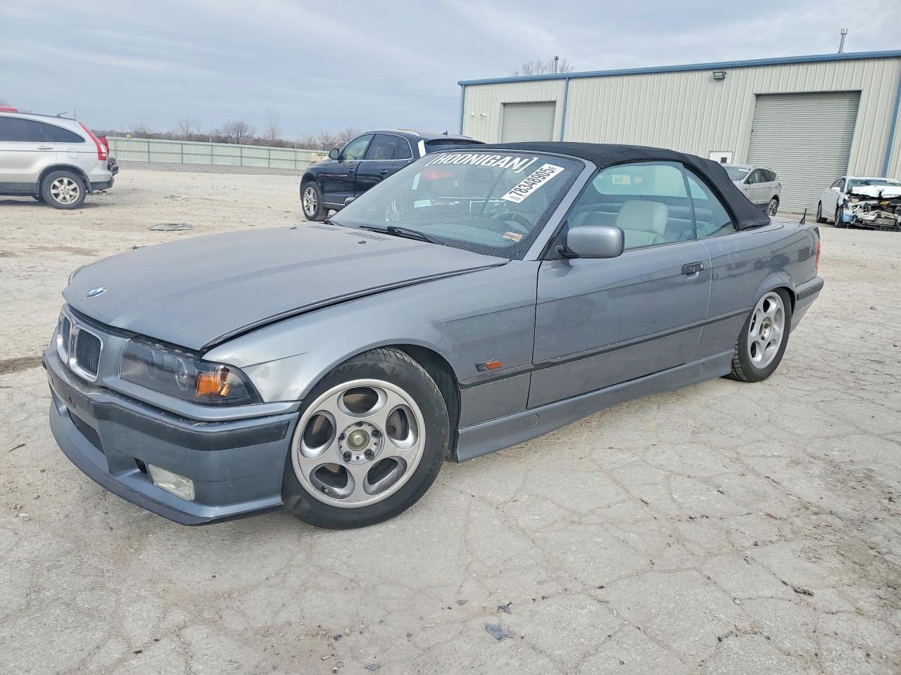 1996 Bmw 328 Ic Automatic Gray vin: WBABK8320TET94683