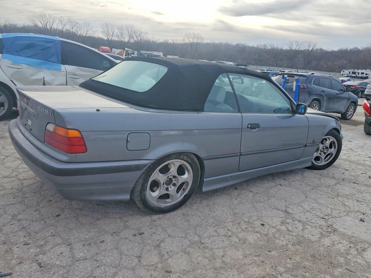 1996 Bmw 328 Ic Automatic Gray vin: WBABK8320TET94683