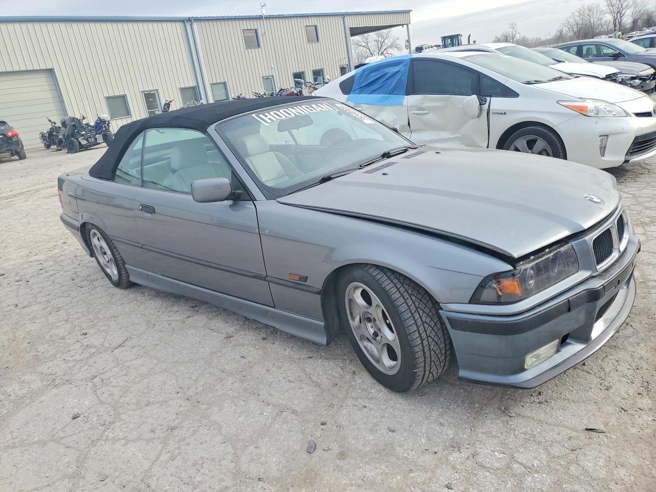 1996 Bmw 328 Ic Automatic Gray vin: WBABK8320TET94683