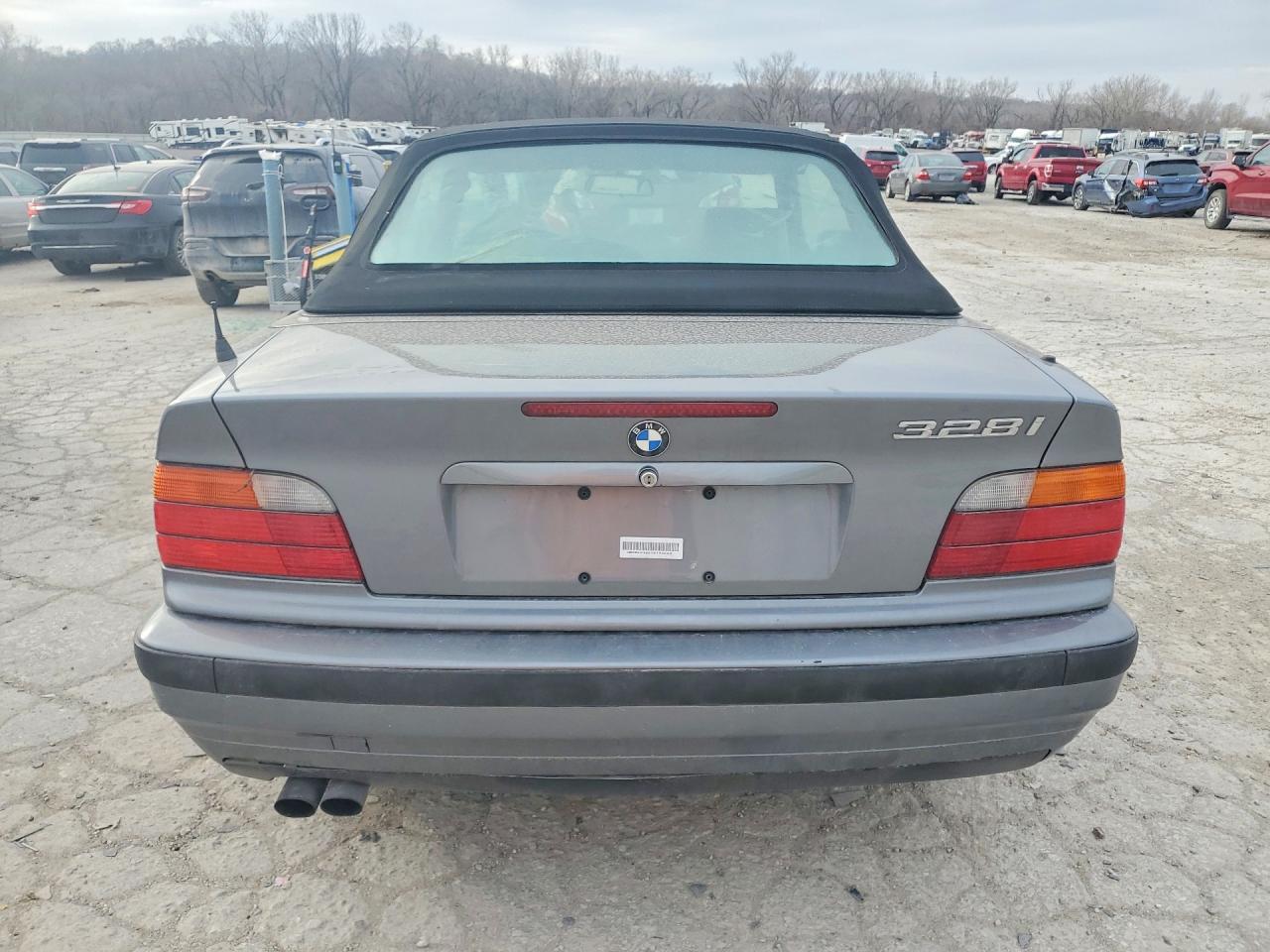 1996 Bmw 328 Ic Automatic Gray vin: WBABK8320TET94683
