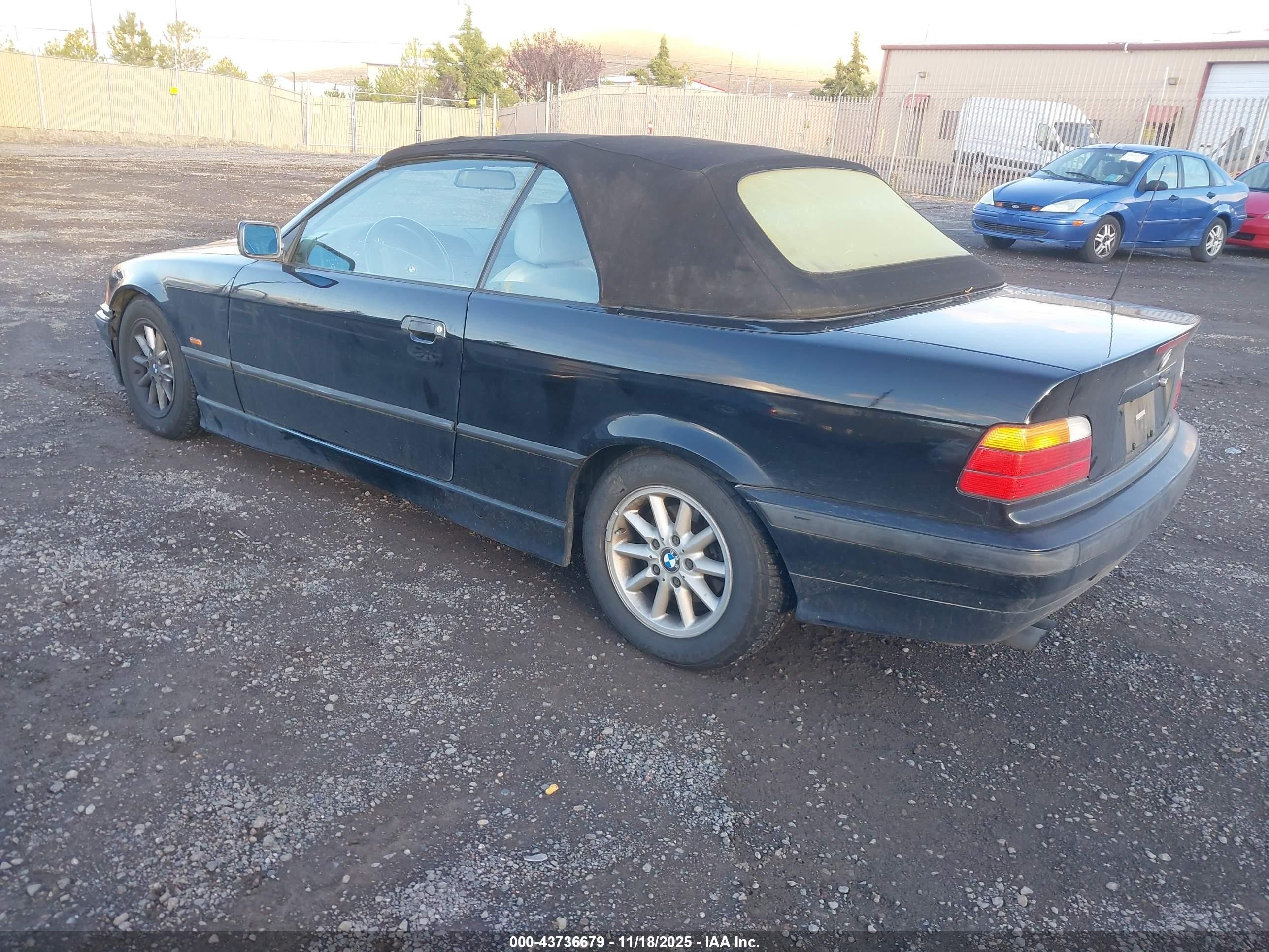 1998 Bmw 328ic   Black vin: WBABK8320WEY87221