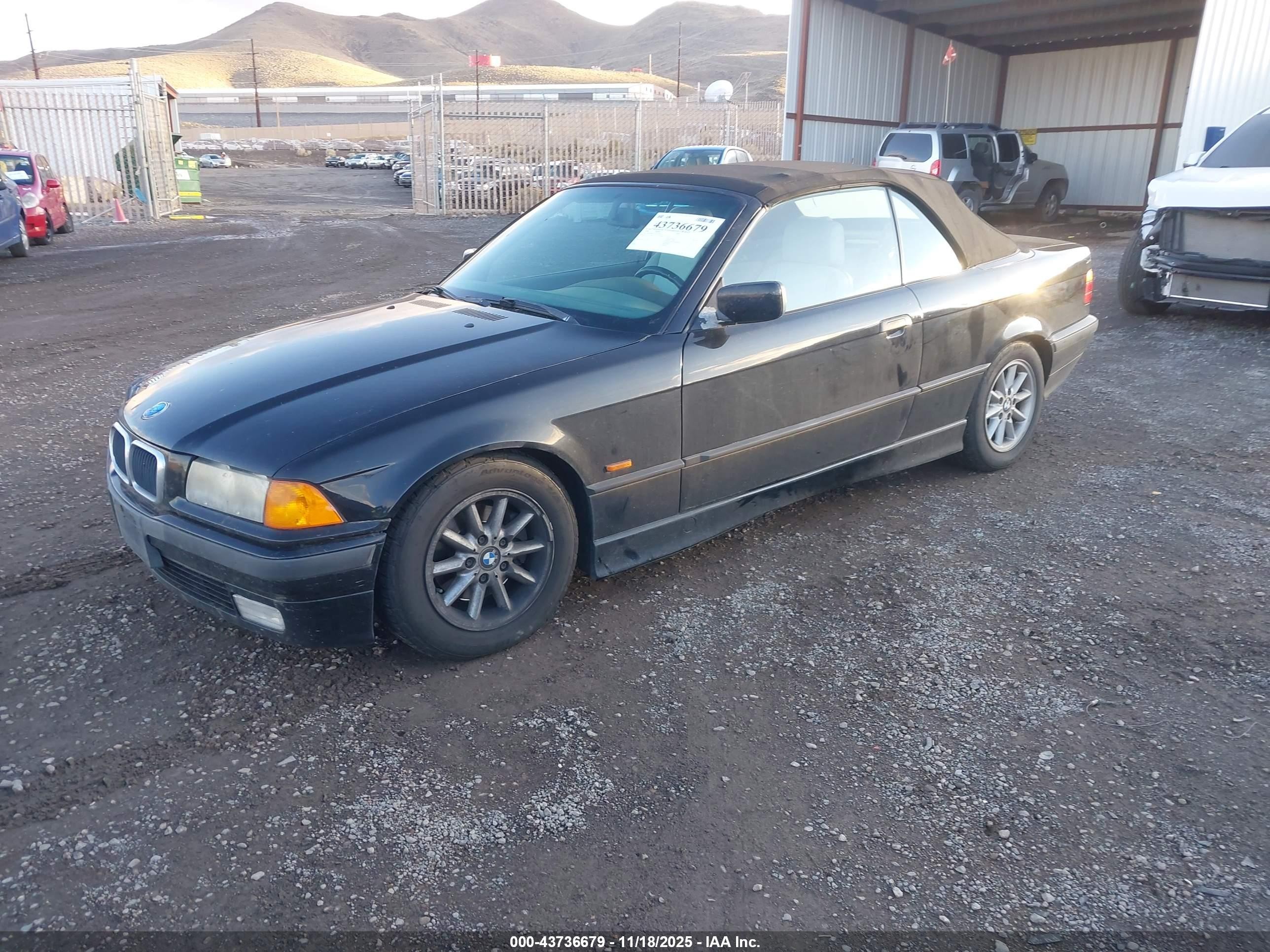 1998 Bmw 328ic   Black vin: WBABK8320WEY87221