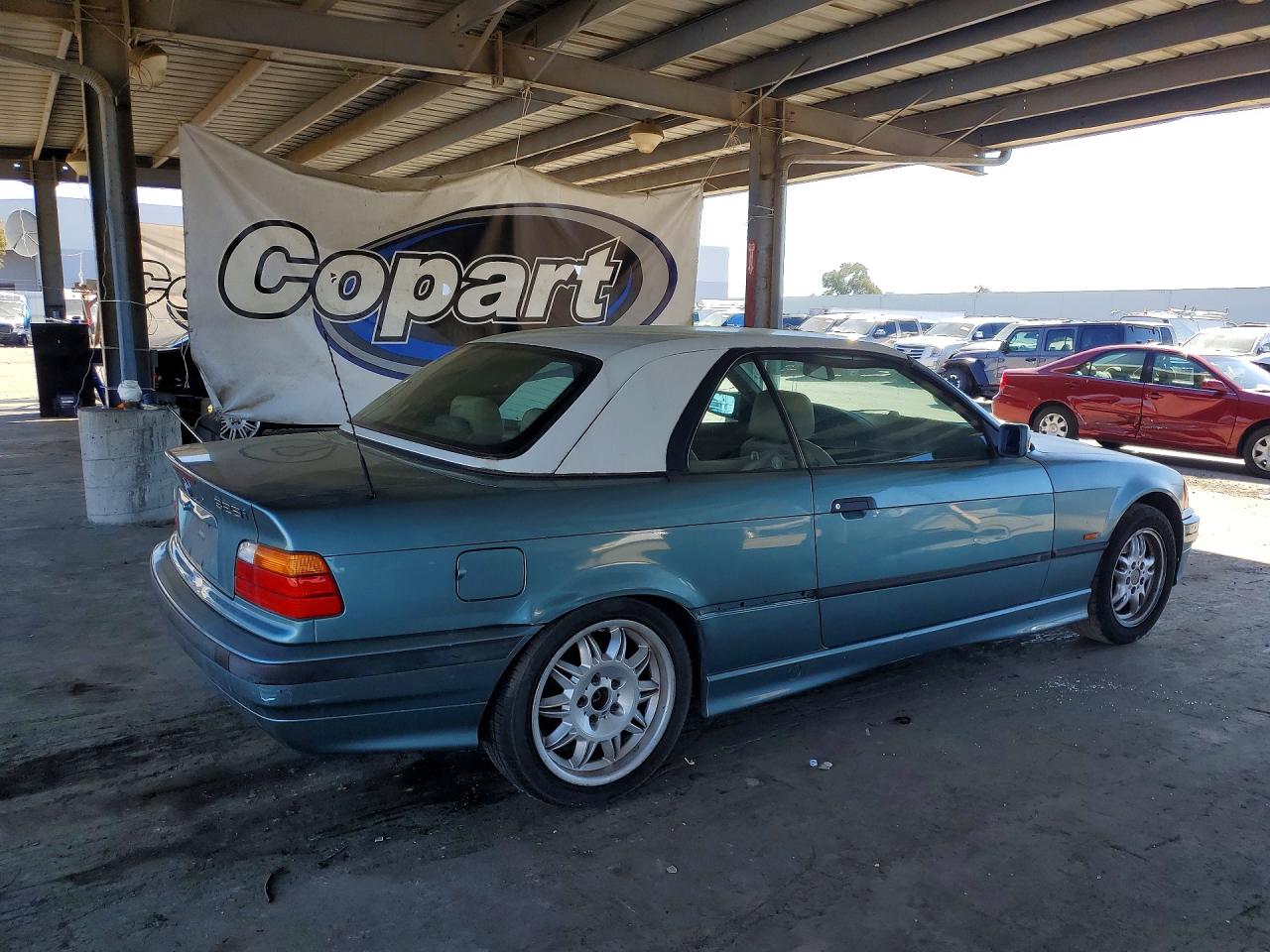 1998 Bmw 328 Ic Automatic Gray vin: WBABK8321WEY87180