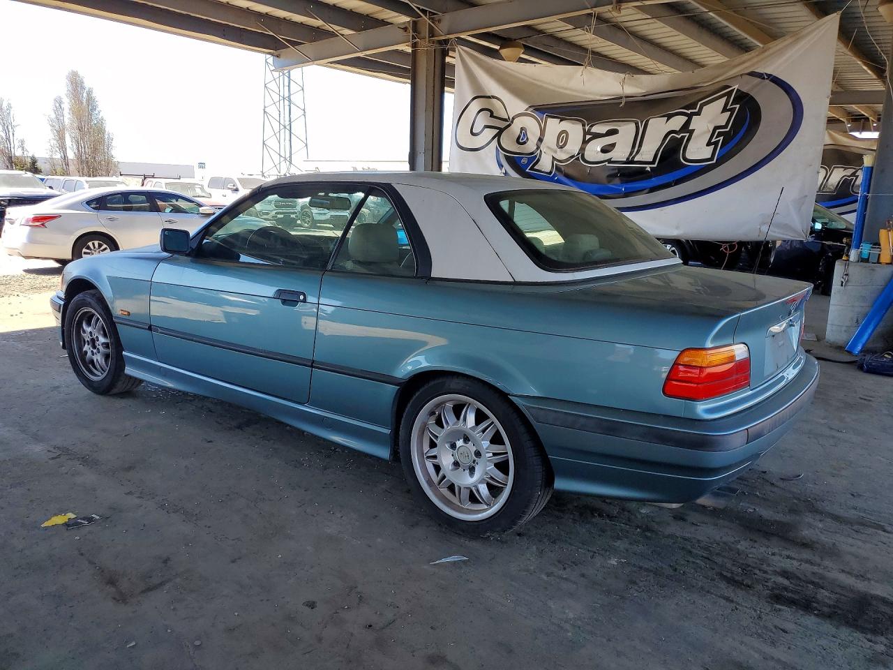 1998 Bmw 328 Ic Automatic Gray vin: WBABK8321WEY87180
