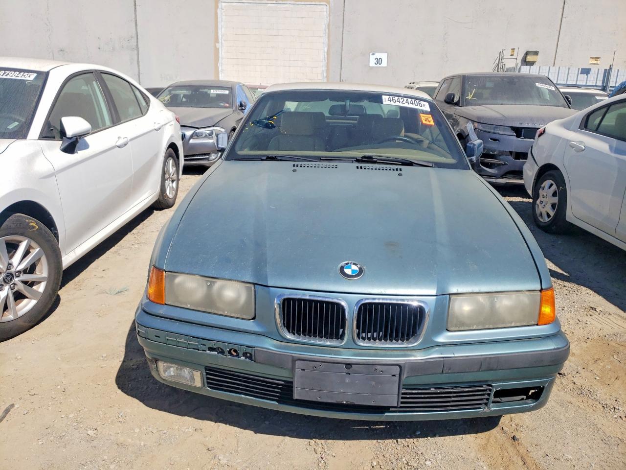 1998 Bmw 328 Ic Automatic Gray vin: WBABK8321WEY87180