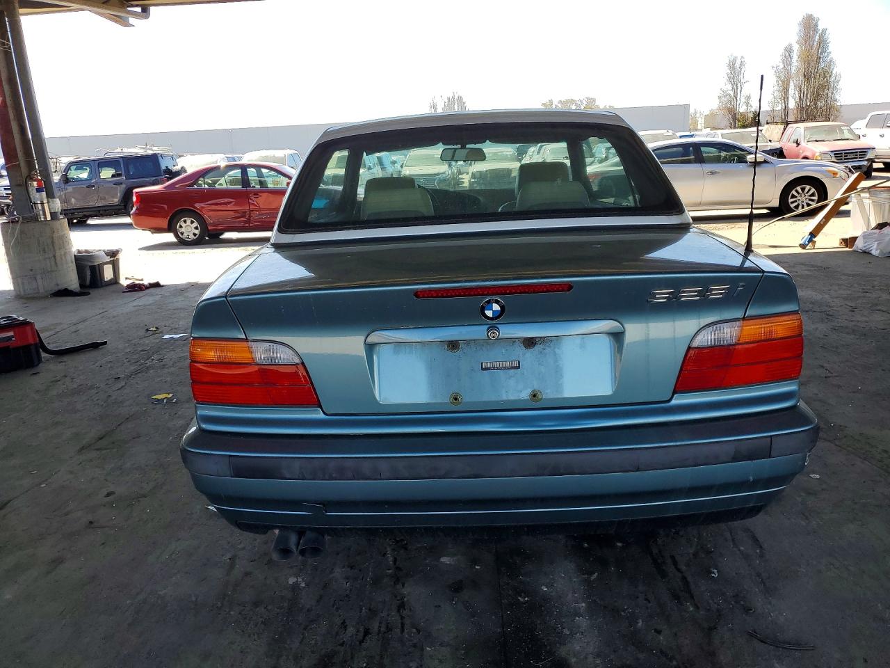 1998 Bmw 328 Ic Automatic Gray vin: WBABK8321WEY87180